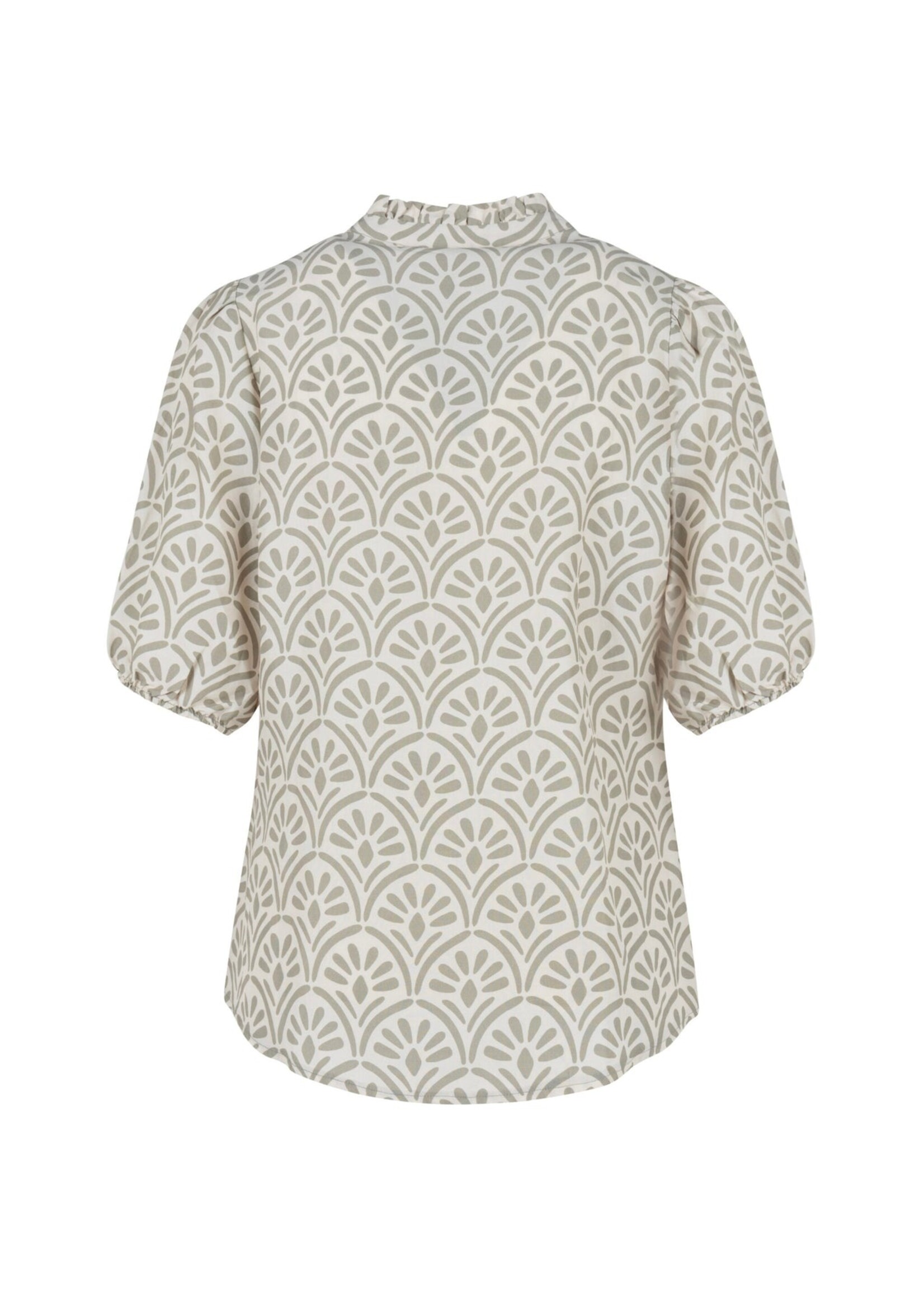 Elvira Blouse Manou - Print Beige