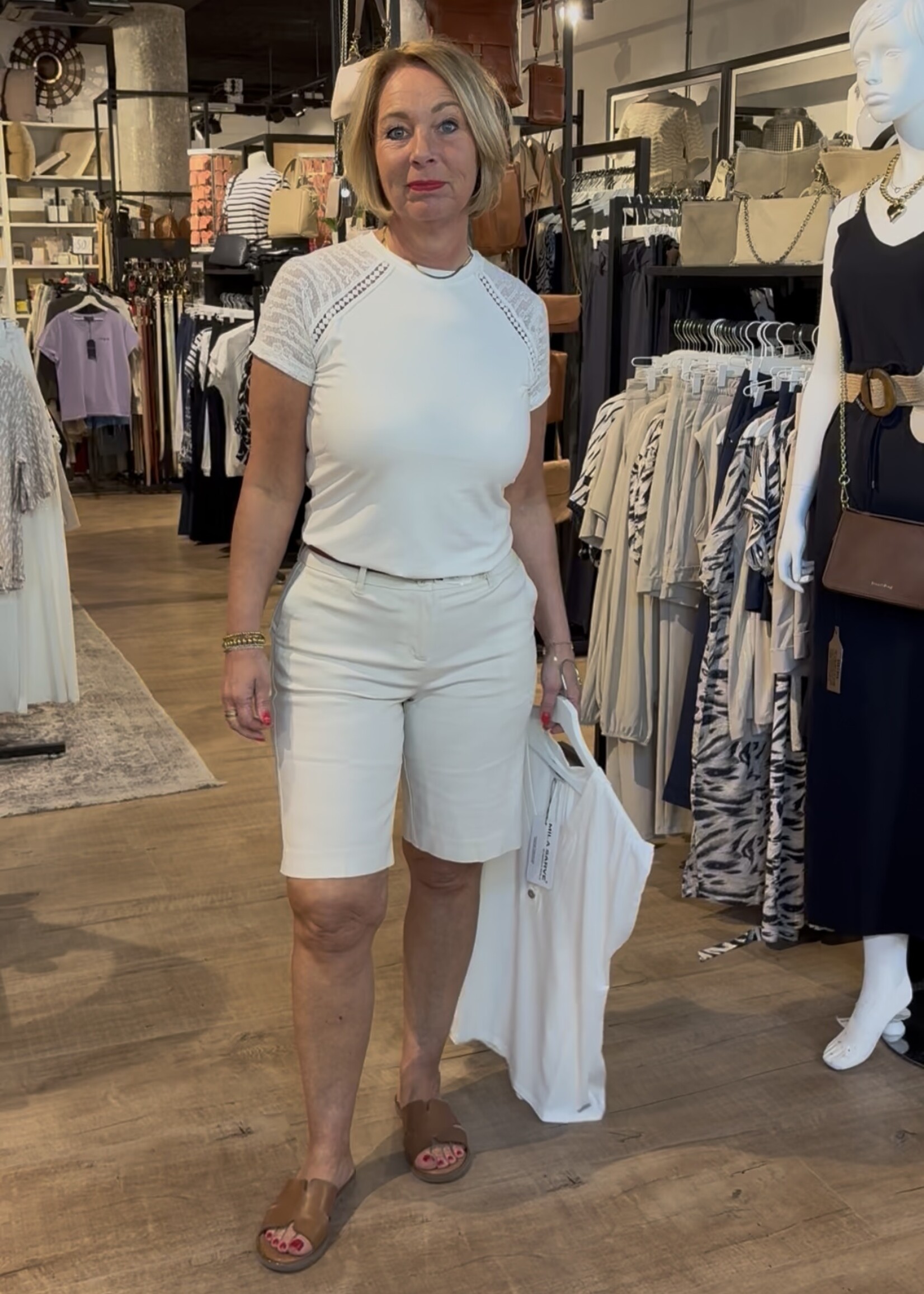 Sophia Perla Top Kelsey Uni - Offwhite