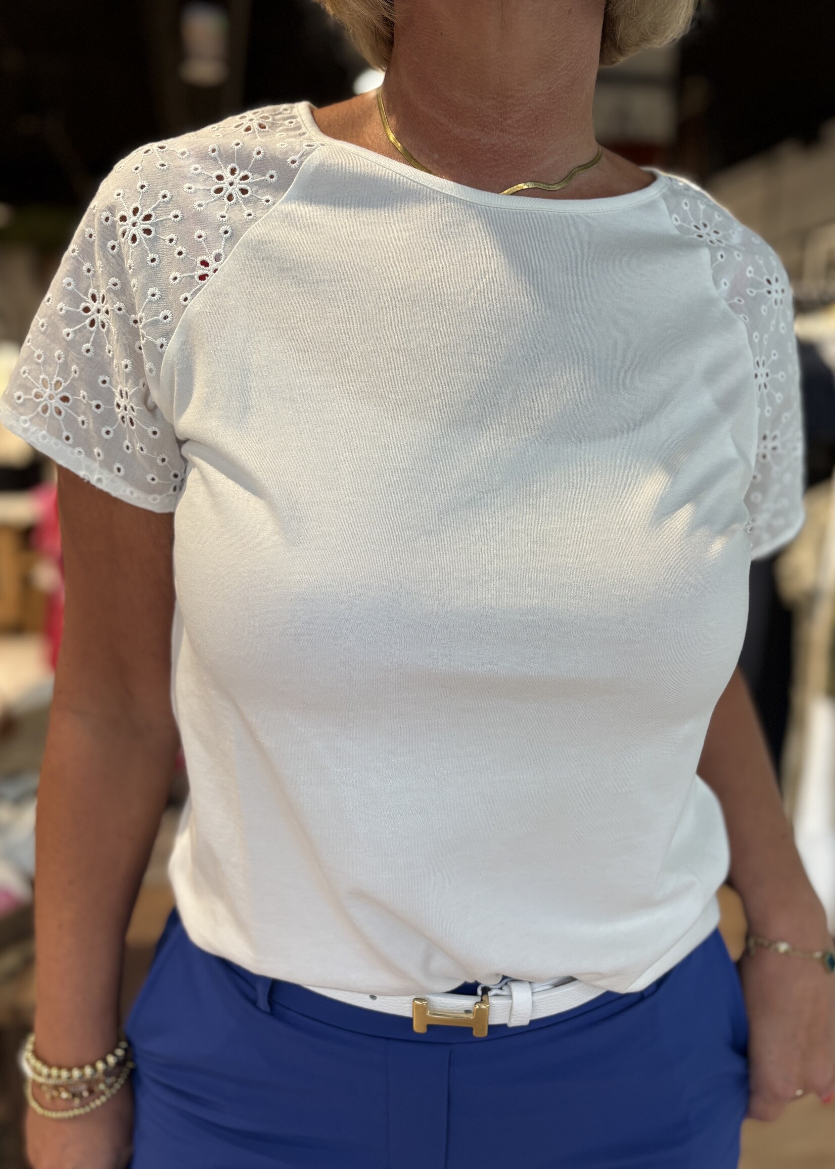 Elvira Top Nella - Offwhite