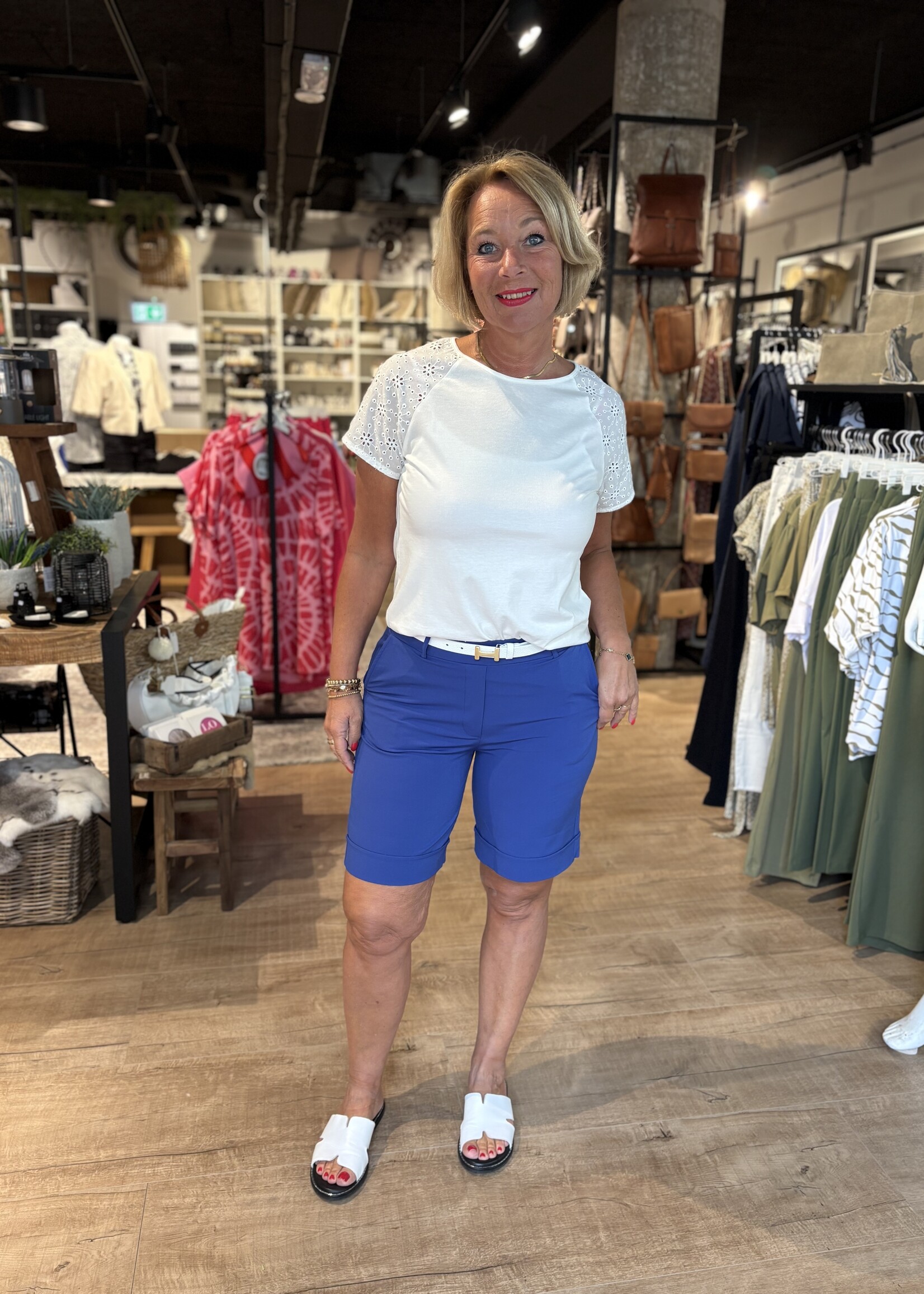 Elvira Top Nella - Offwhite