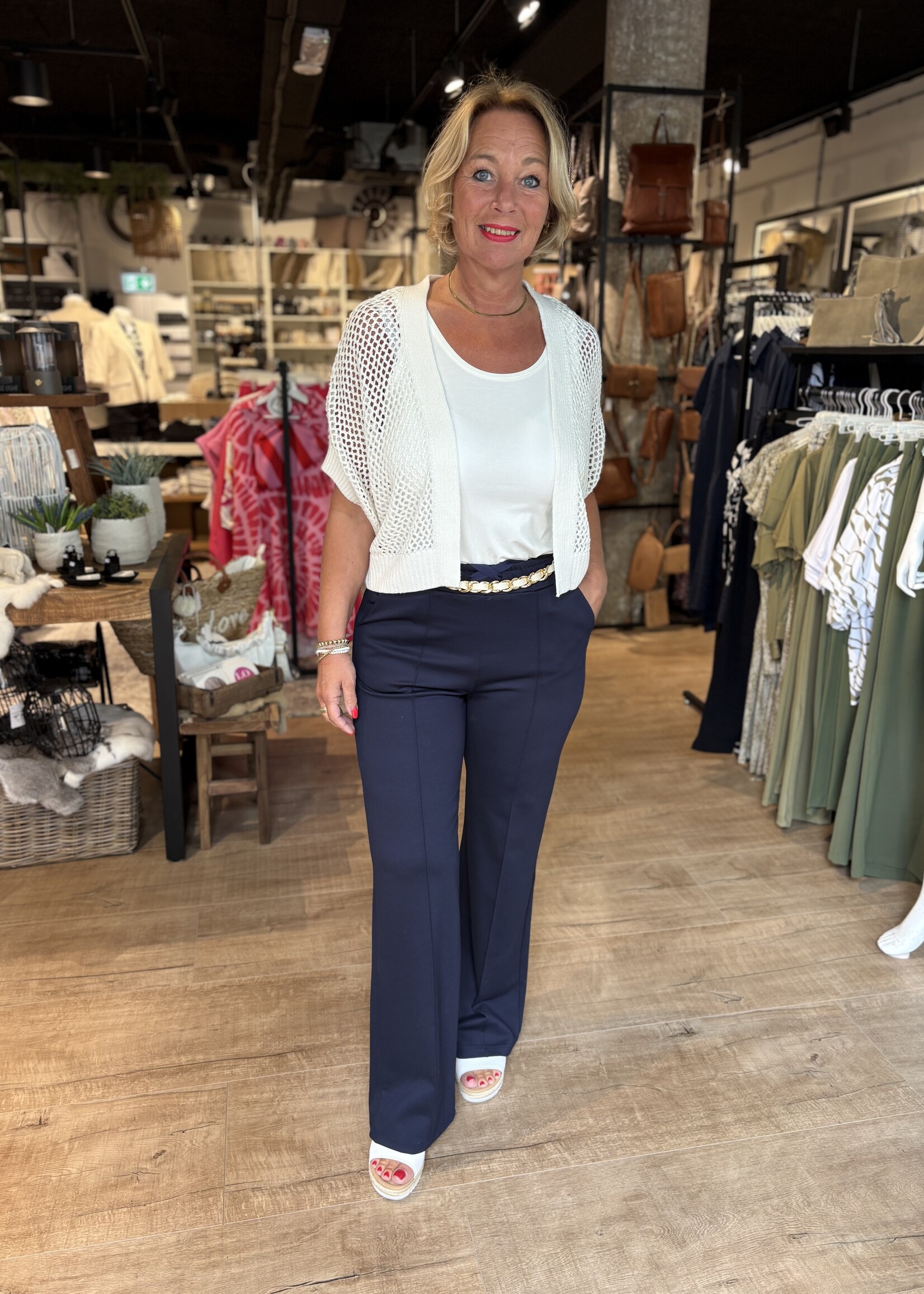 &Co Woman Vest Beth - Offwhite