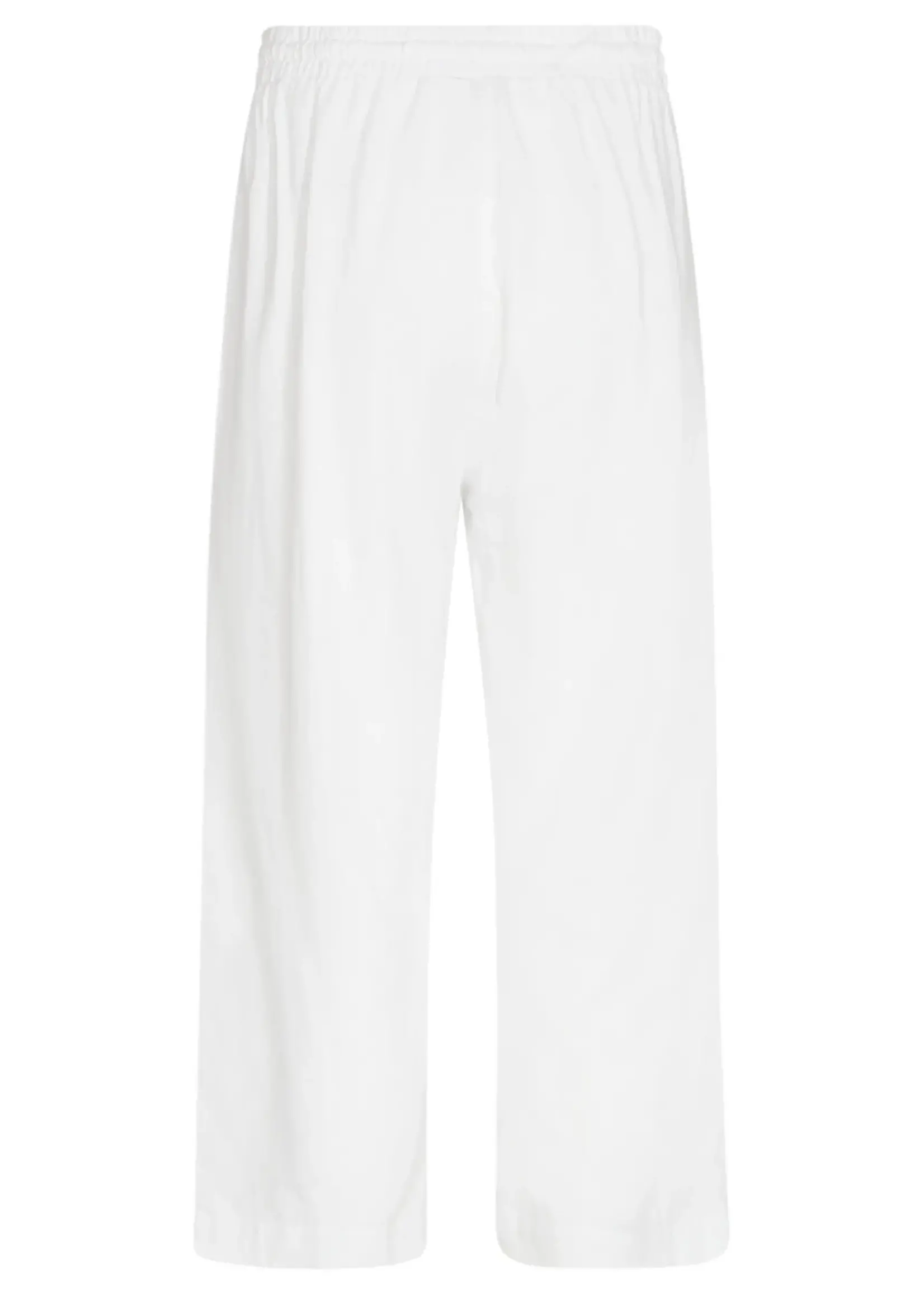 Freequent Broek Linnen Lava Ankle - White