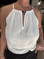 Halter Top Viscose - Offwhite
