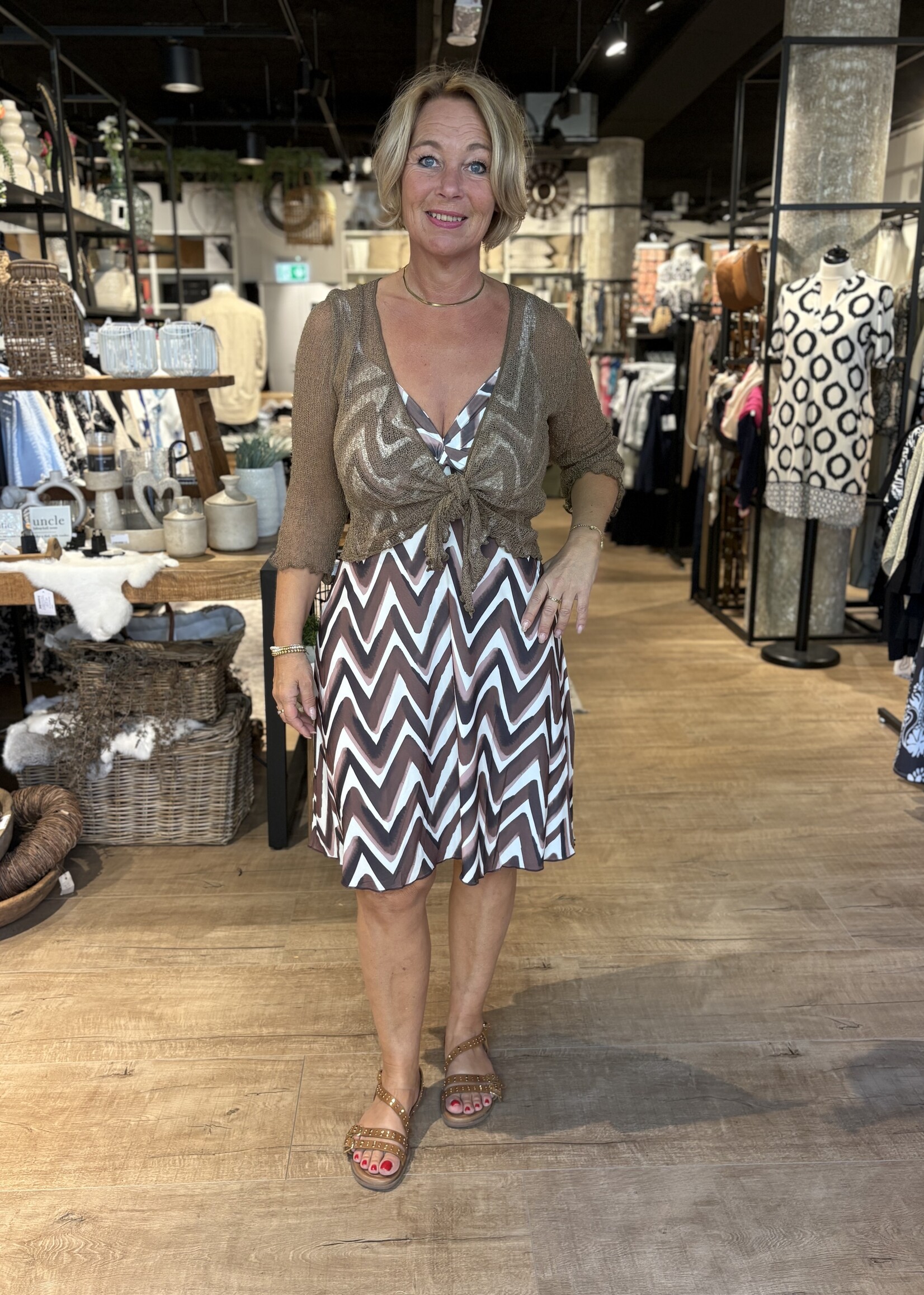 Bolero Ikat - Mocha