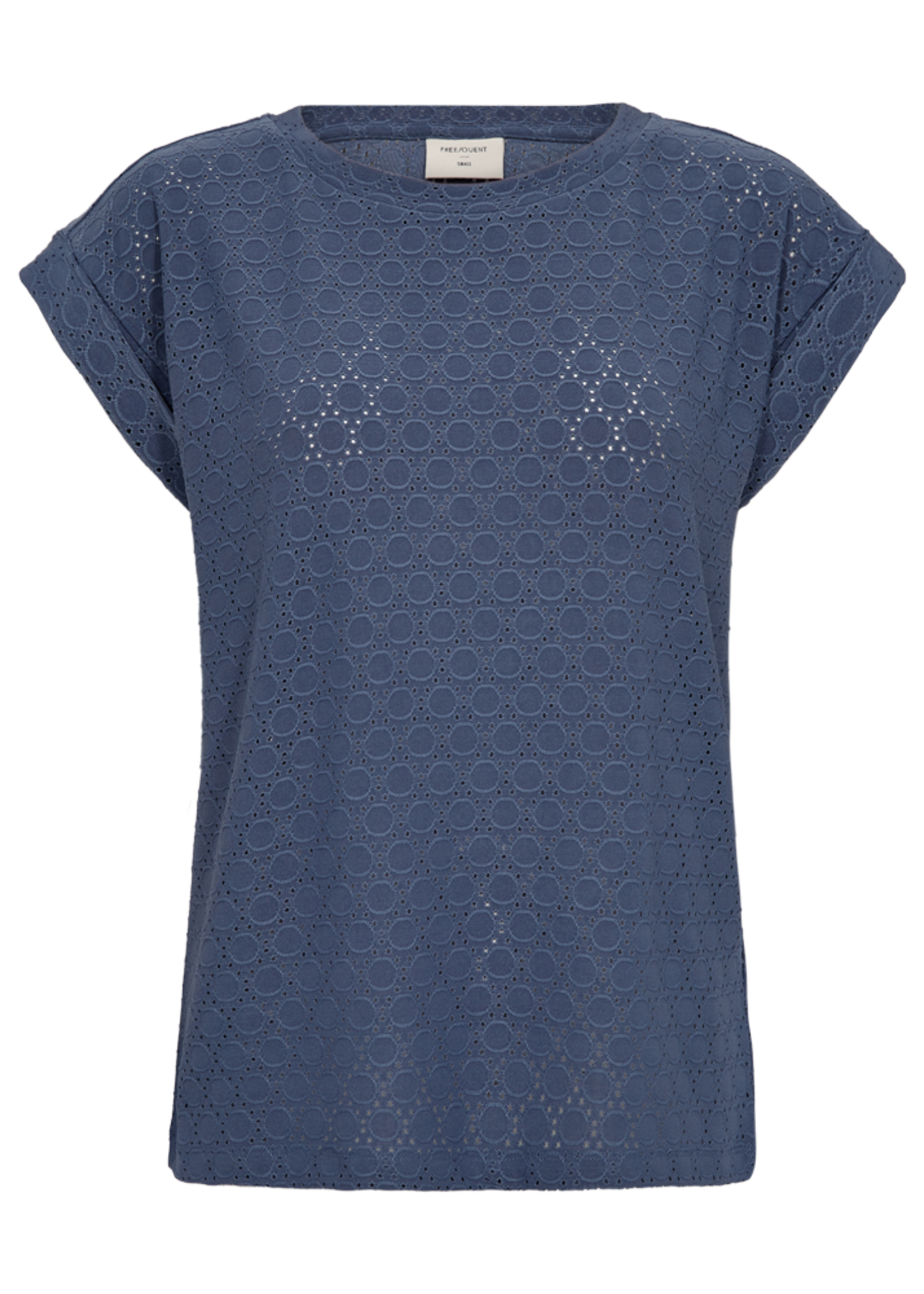 Freequent T-shirt Blond - Vintage Indigo
