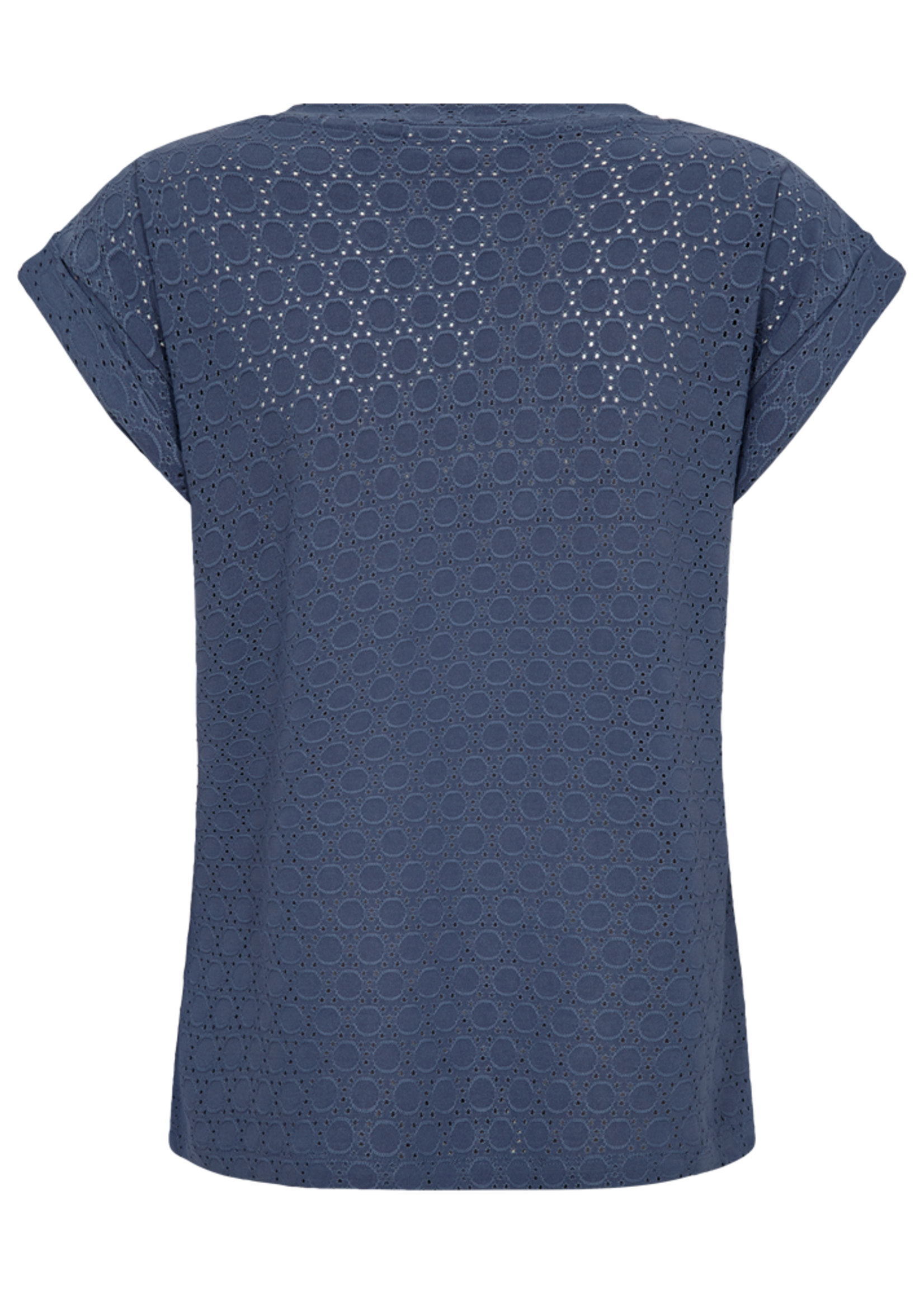 Freequent T-shirt Blond - Vintage Indigo