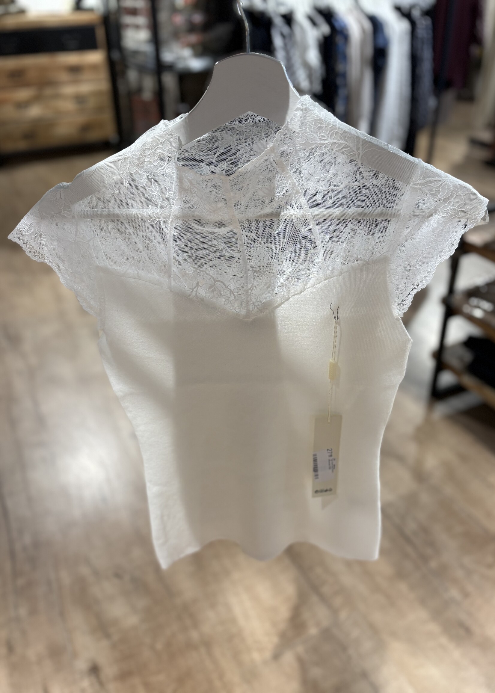 Top Kant byClara - Offwhite