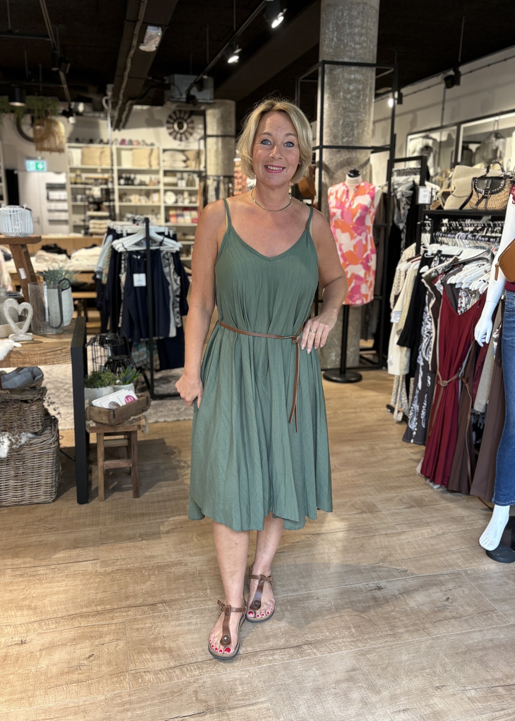 Jurk Zomer - Groen