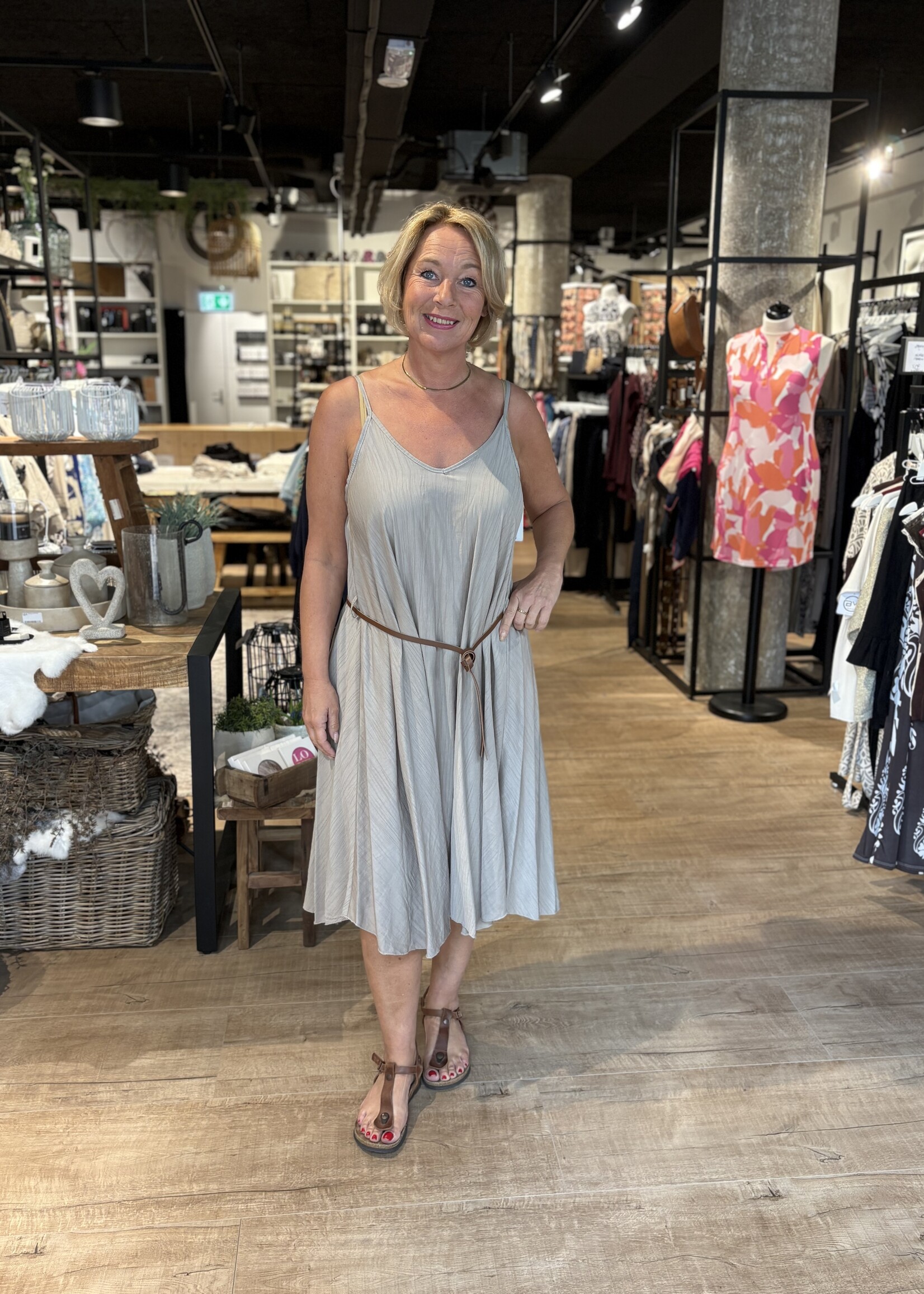 Jurk Zomer - Beige
