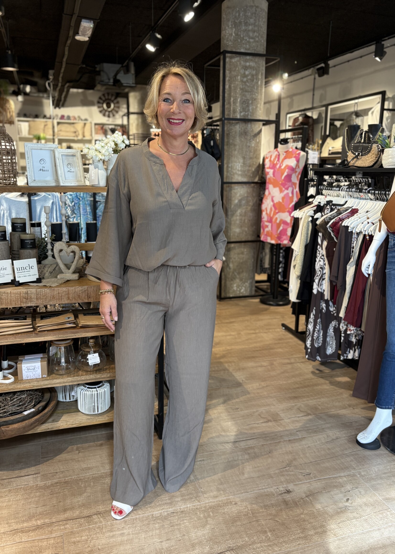 Freequent Broek Laguna - Morel