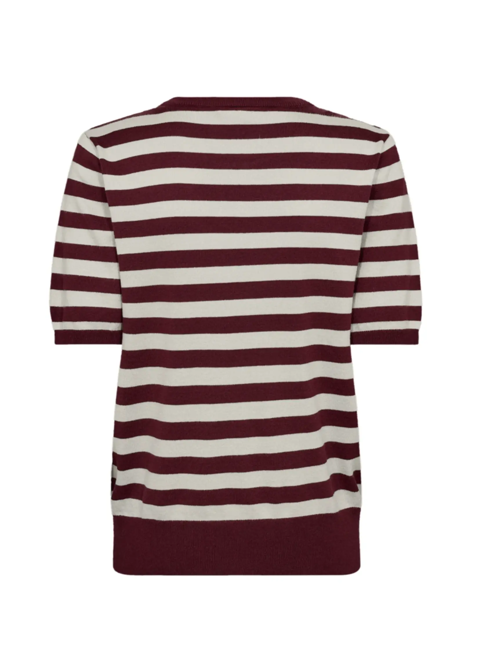 Freequent Knitwear Shirt Joel Stripe - Port Royale Moonbeam
