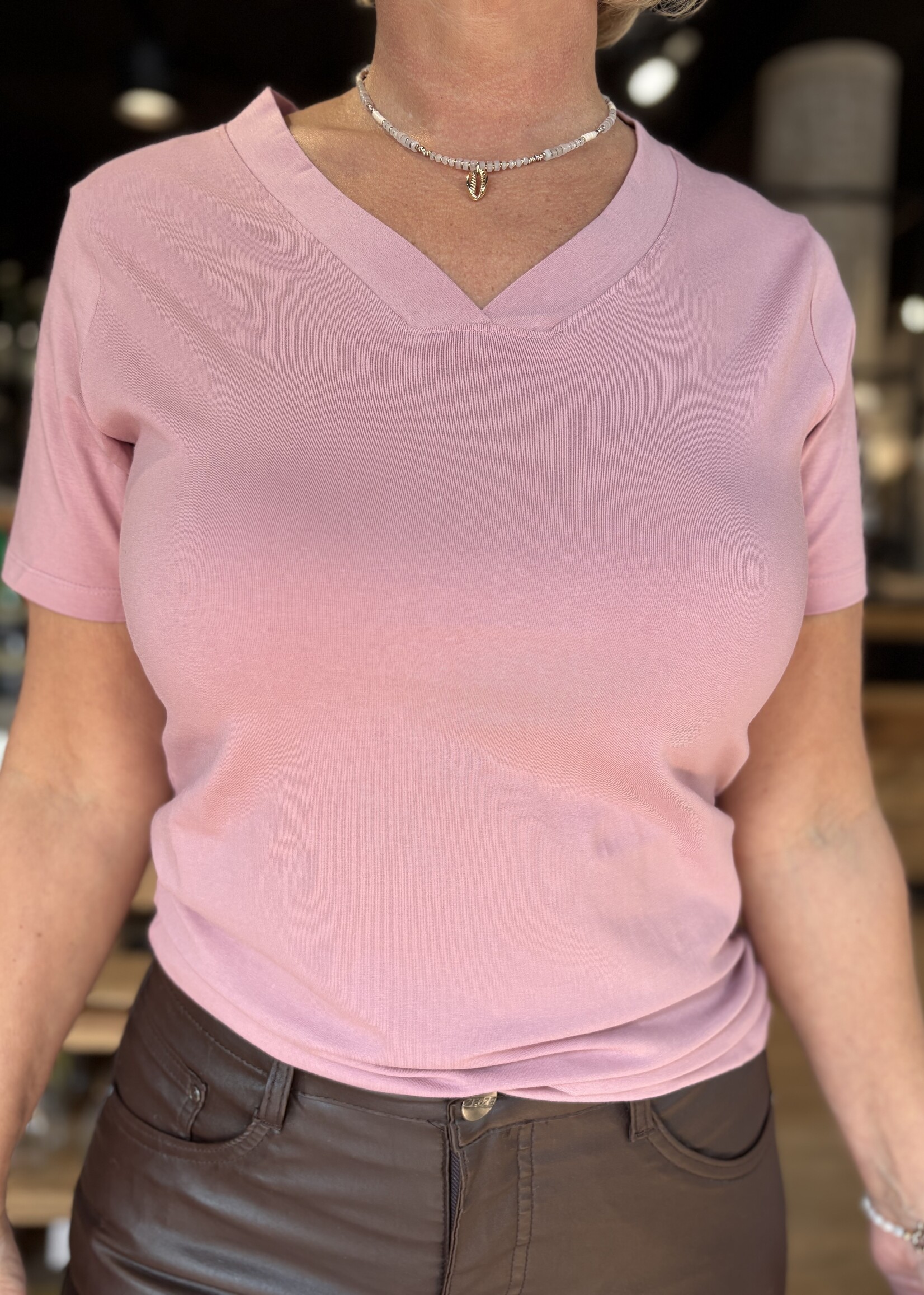 ZEZE T-shirt Kamelia - Antique Rose