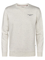Petrol Industries Sweater Round Neck - Antique White Melee