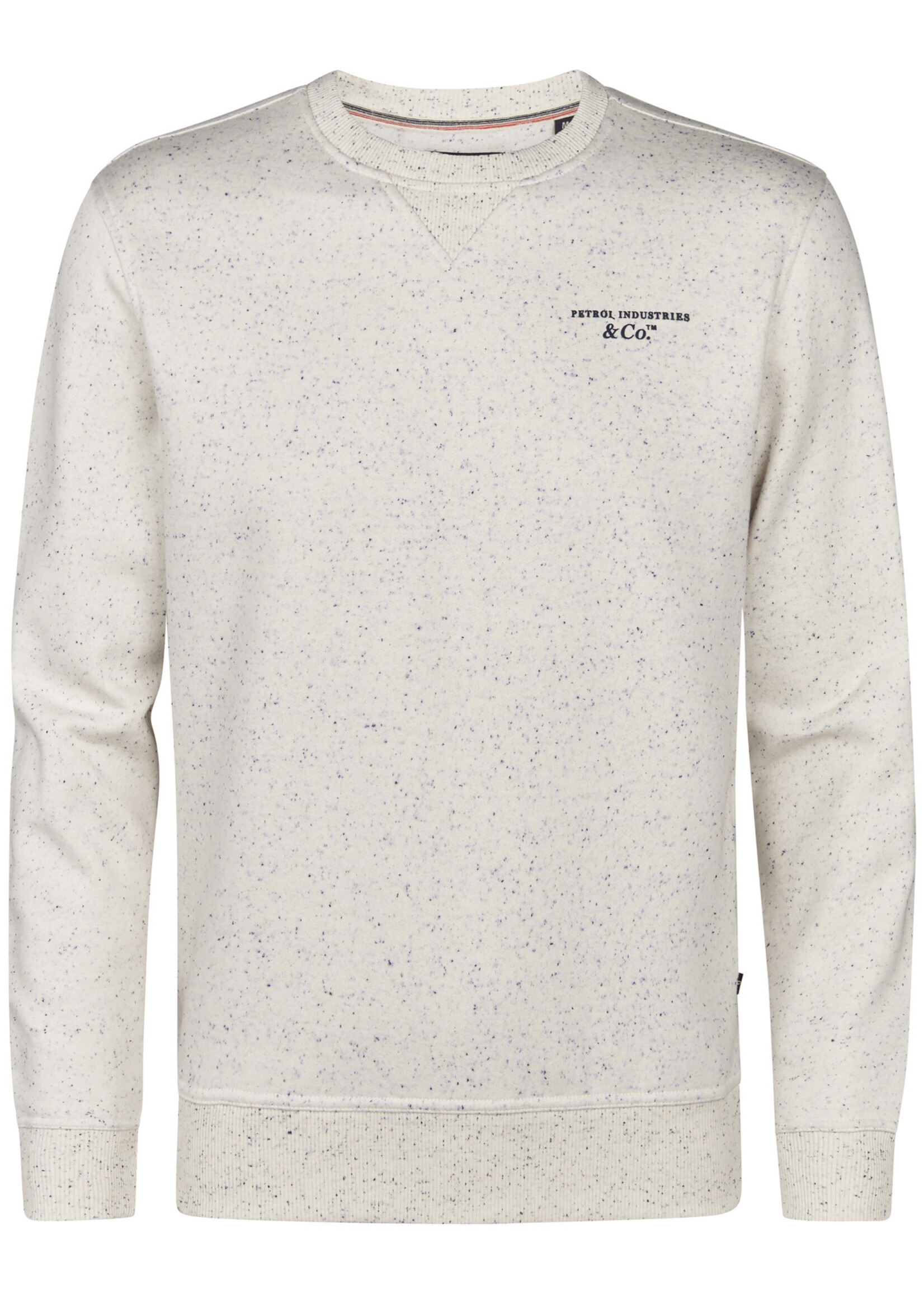 Petrol Industries Sweater Round Neck - Antique White Melee