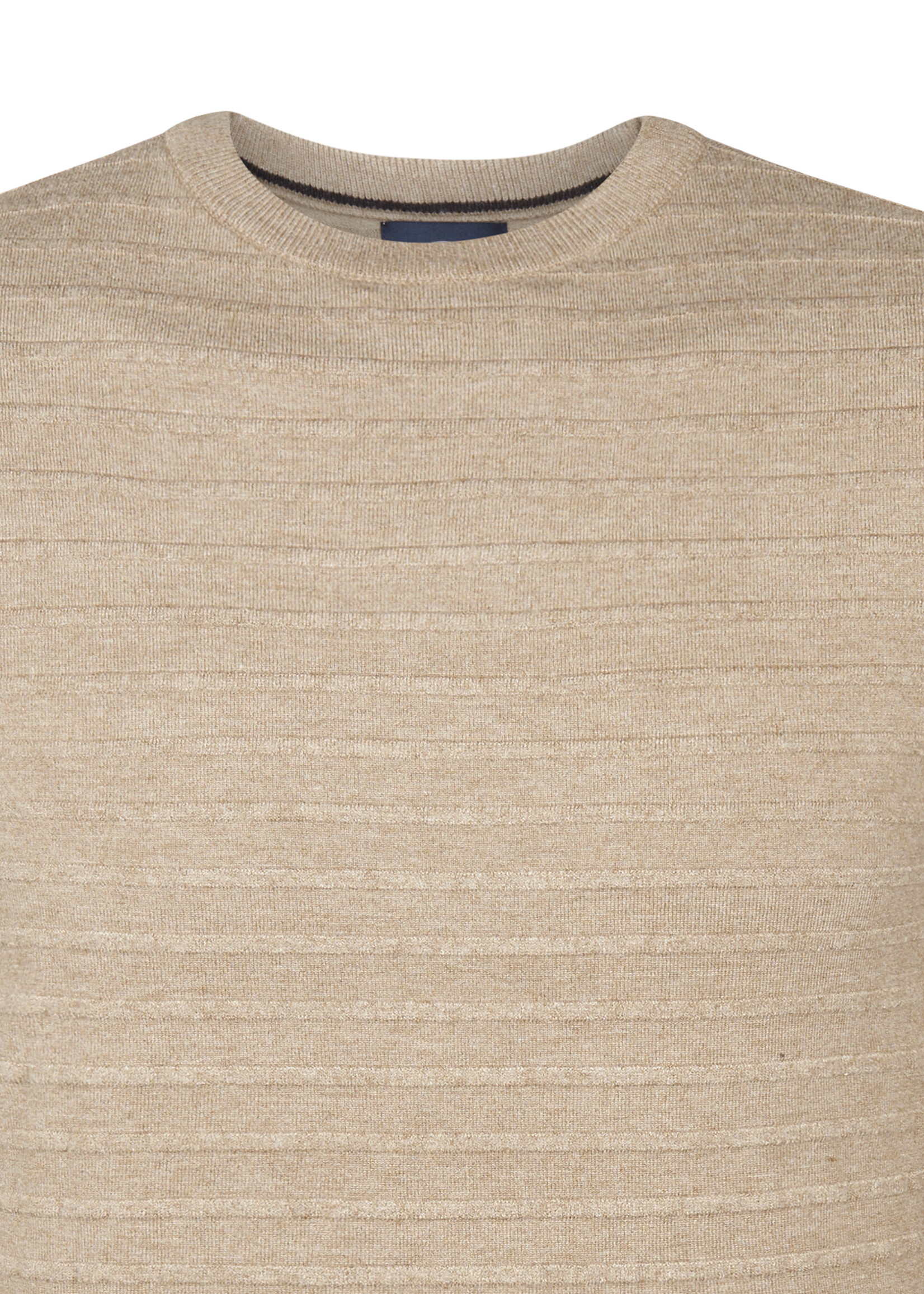 Petrol Industries Knitwear Round Neck Stripe - Tan
