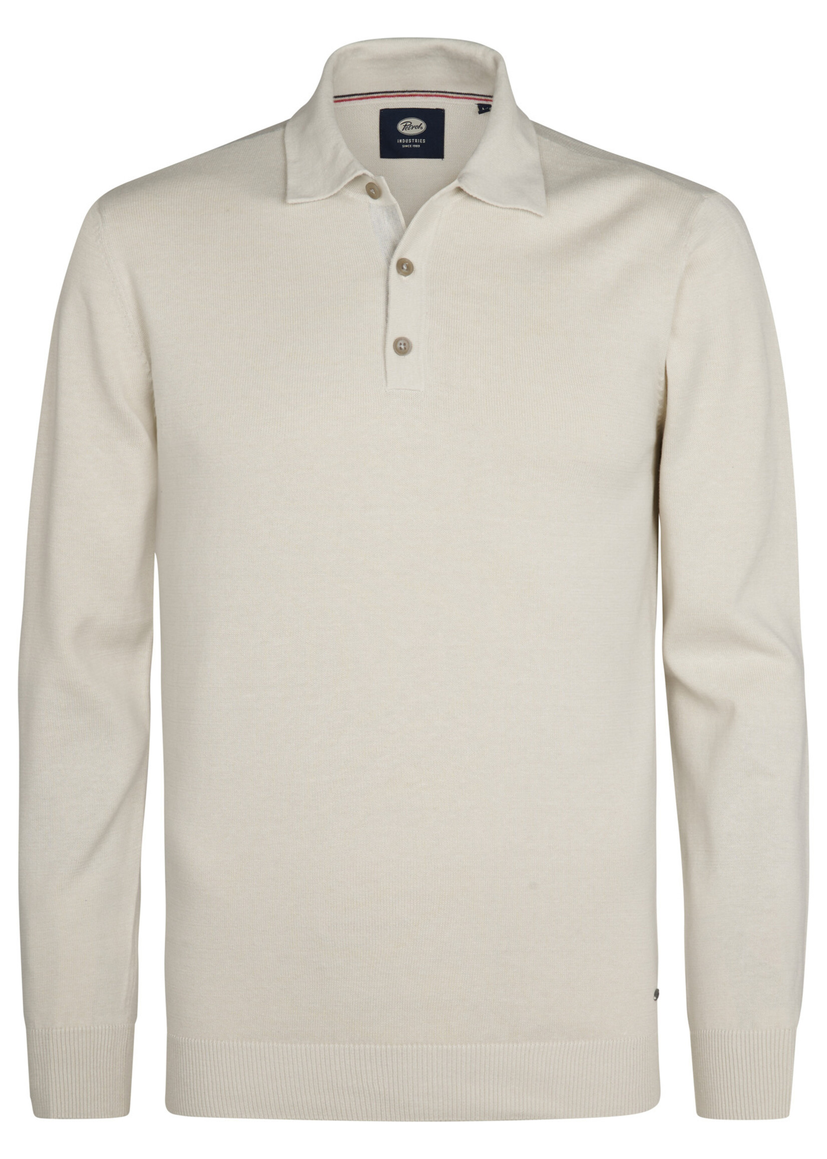 Petrol Industries Knitwear Polo - Antique White