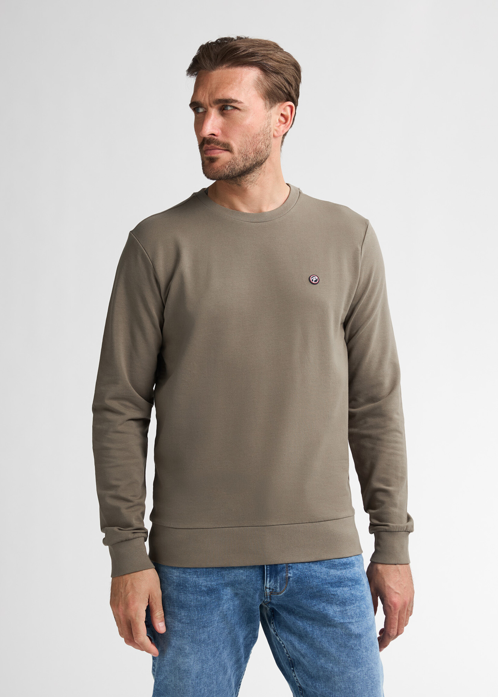 Petrol Industries Sweater Basic - Mossy Stone