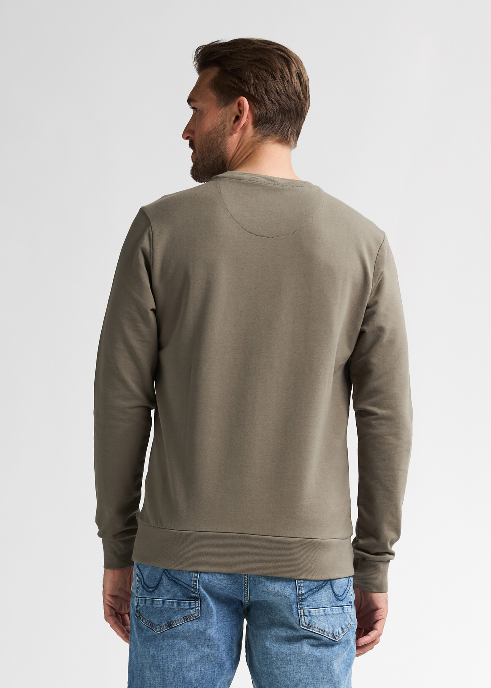 Petrol Industries Sweater Basic - Mossy Stone