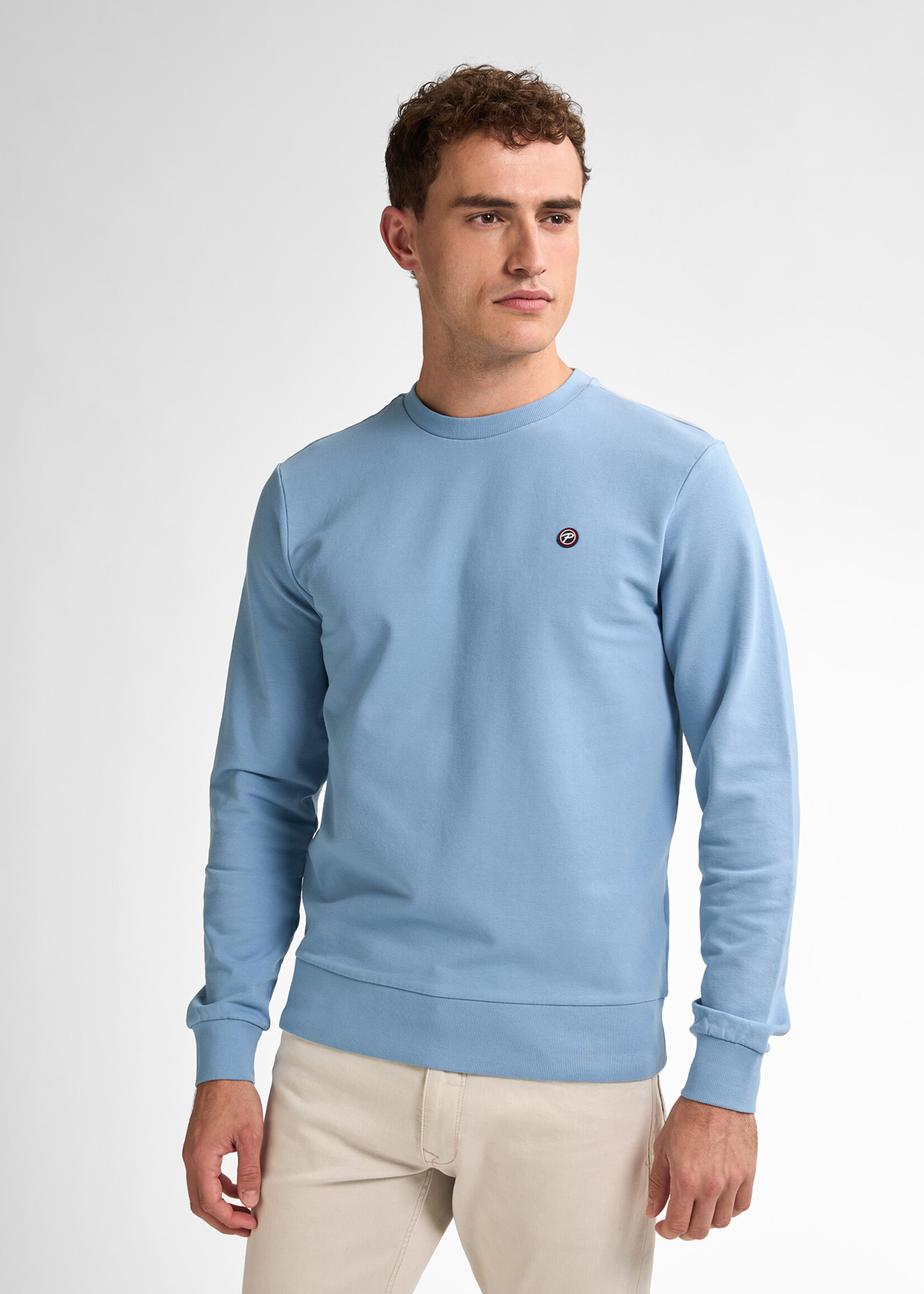 Petrol Industries Sweater Basic - Pale Blue