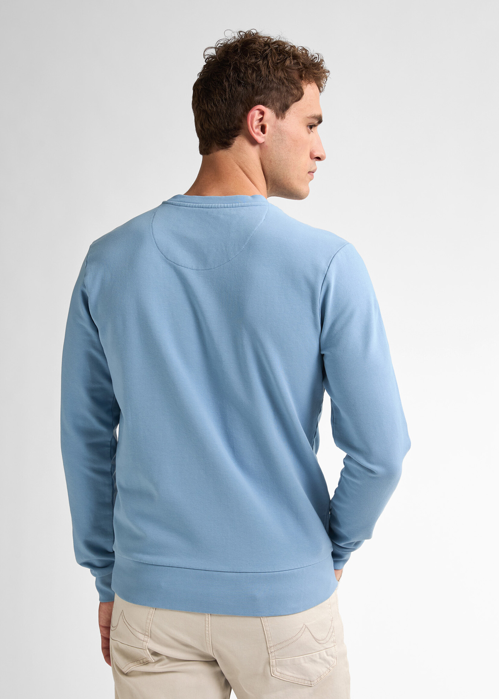 Petrol Industries Sweater Basic - Pale Blue