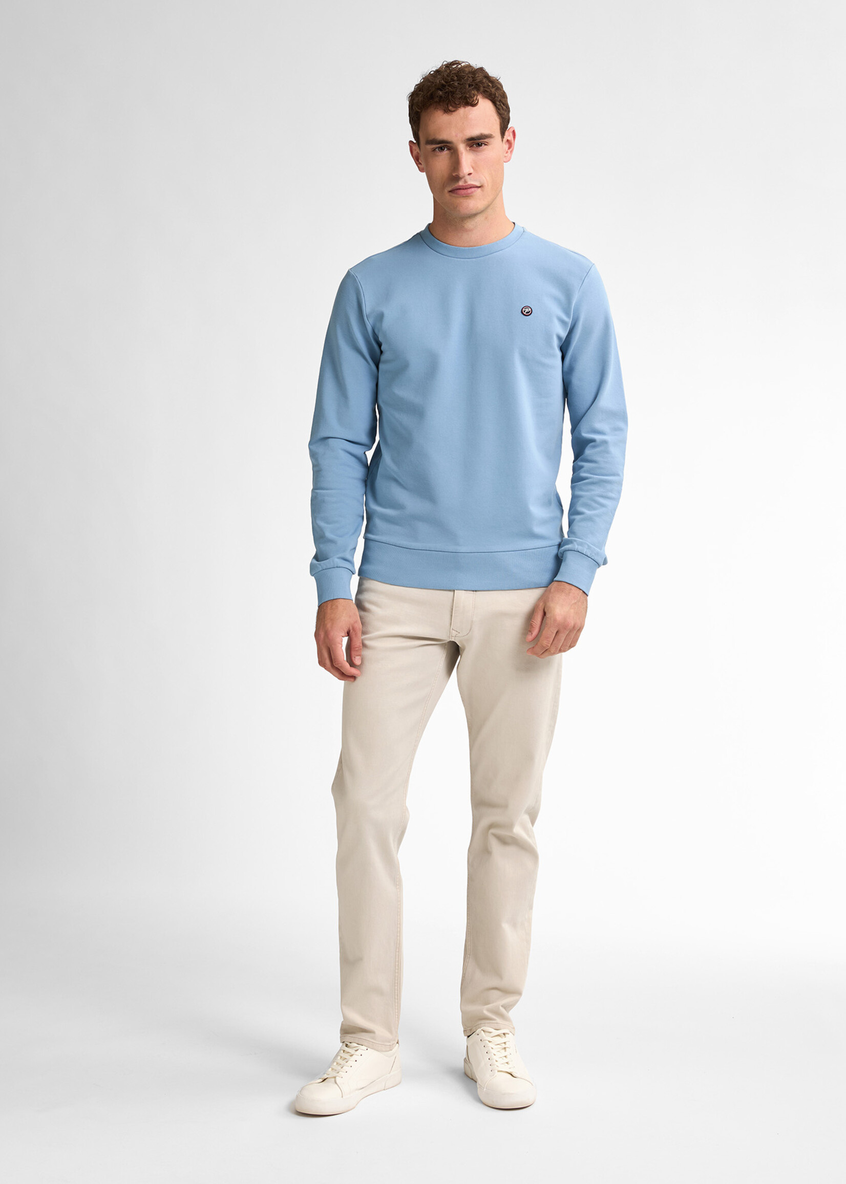 Petrol Industries Sweater Basic - Pale Blue