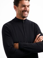 No Excess Pullover Half Zip Collar - Black