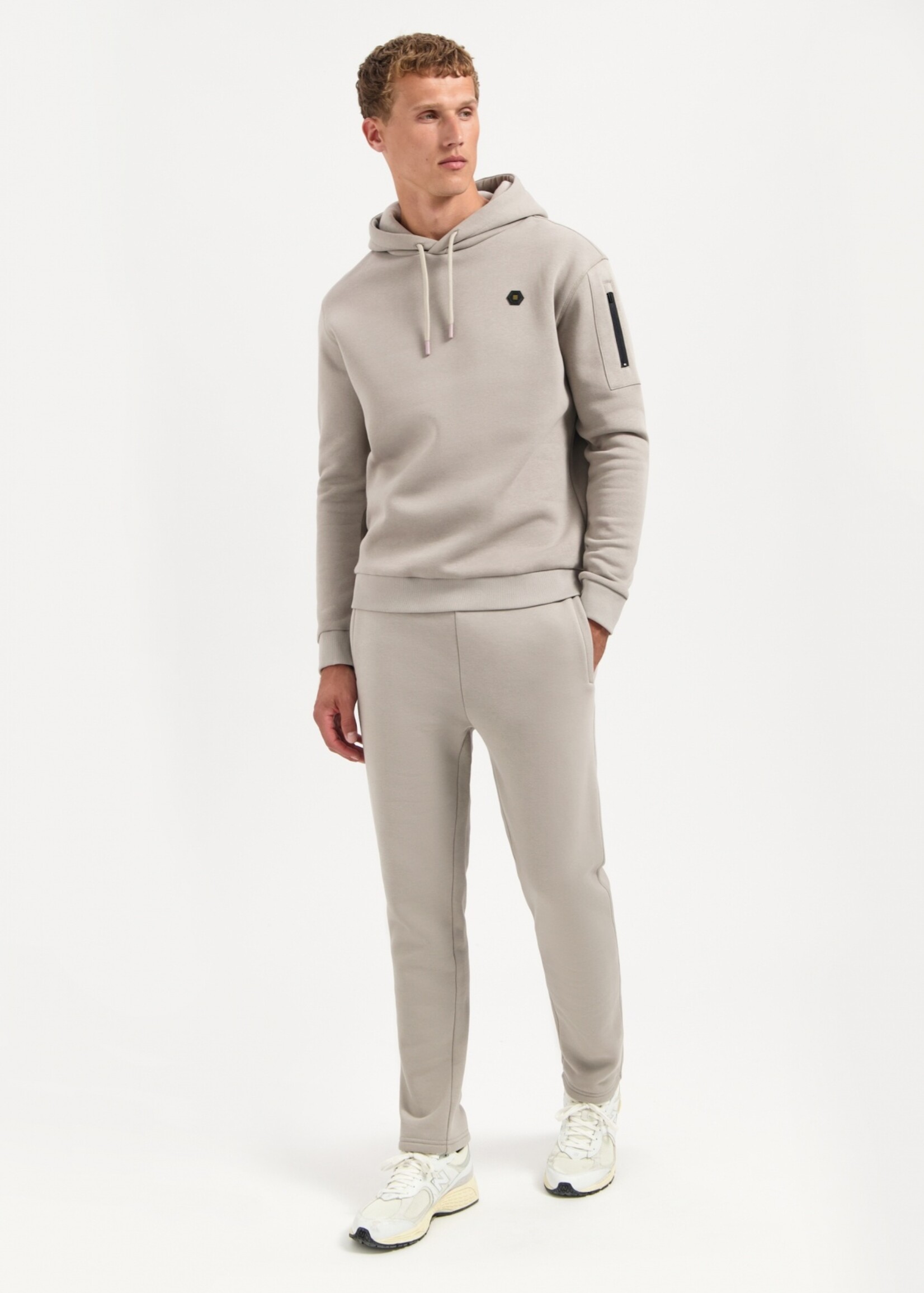 No Excess Pant Relax Git Brushed Inside - Clay