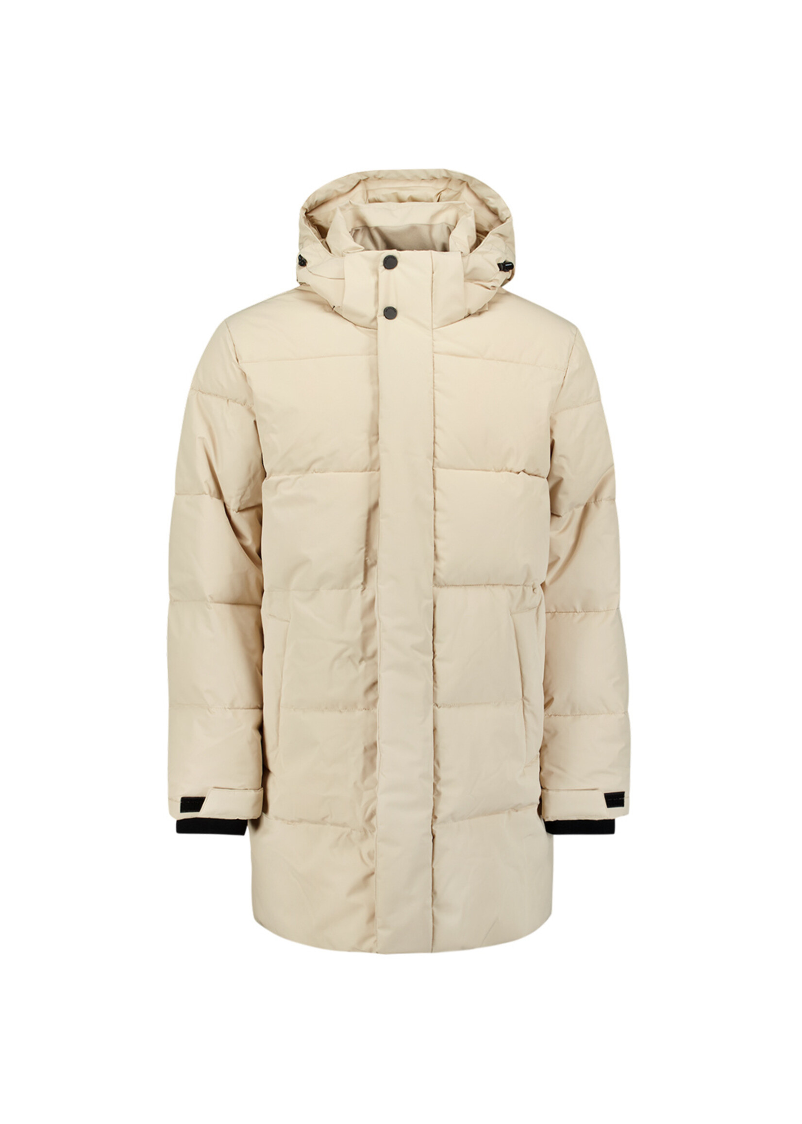 No Excess Jacket Parka Long Hood - Cream
