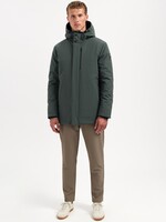 No Excess Jacket Long Soft Shell - Dark Steel
