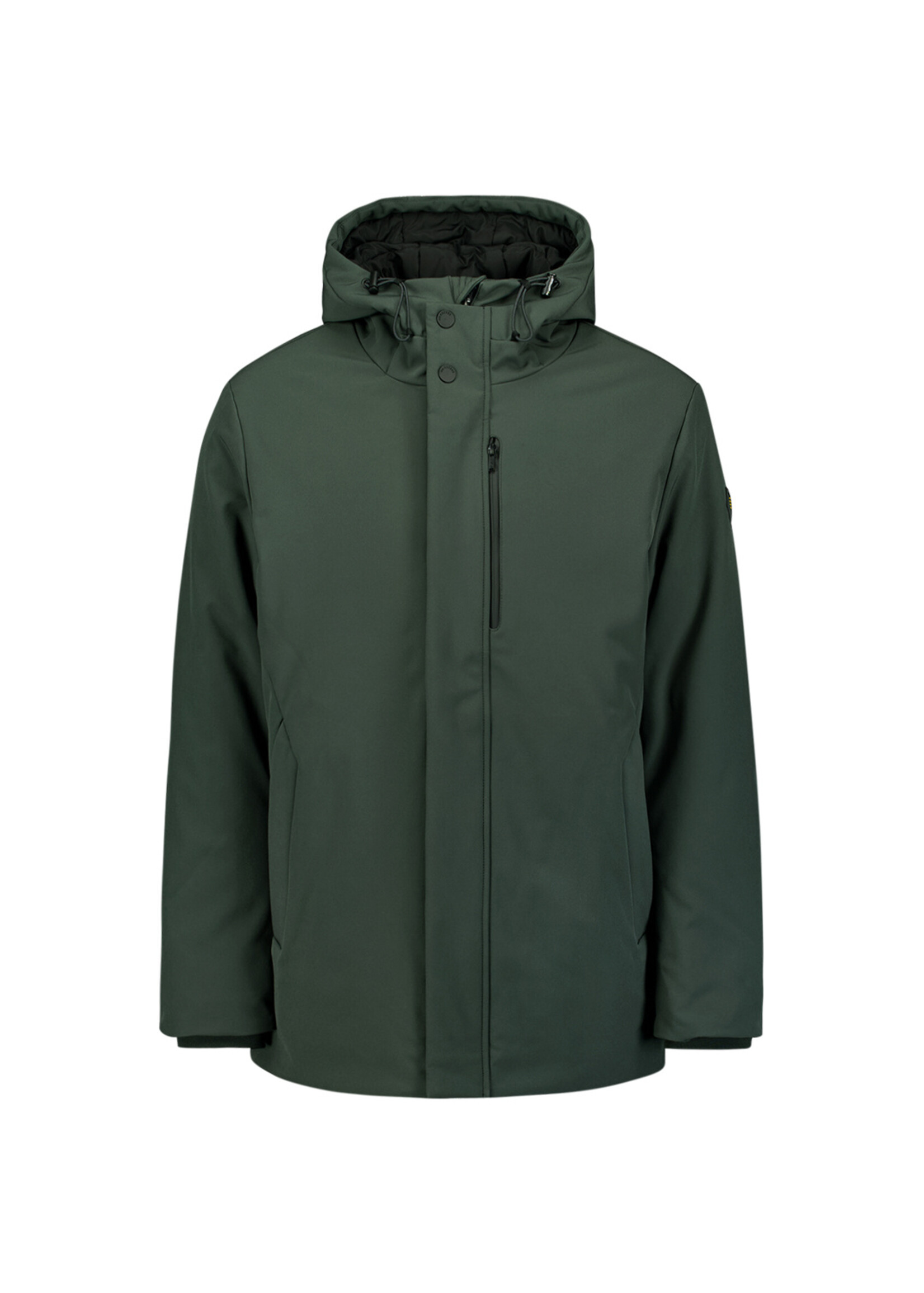 No Excess Jacket Long Soft Shell - Dark Steel