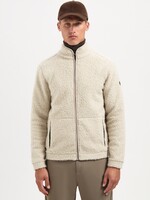 No Excess Sweater Full Zip Teddy - Sand