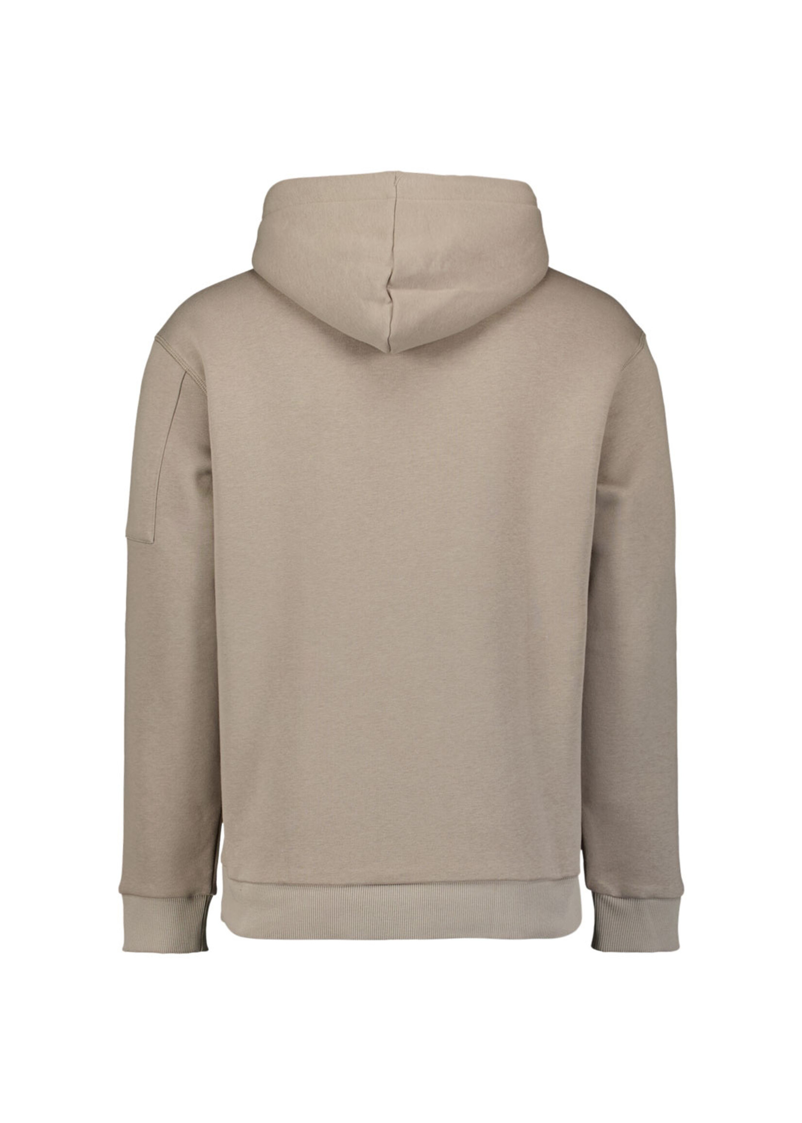 No Excess Sweater Hooded Brushed - Clay