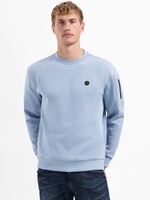 No Excess Sweater Brushed Inside - Dusty Blue