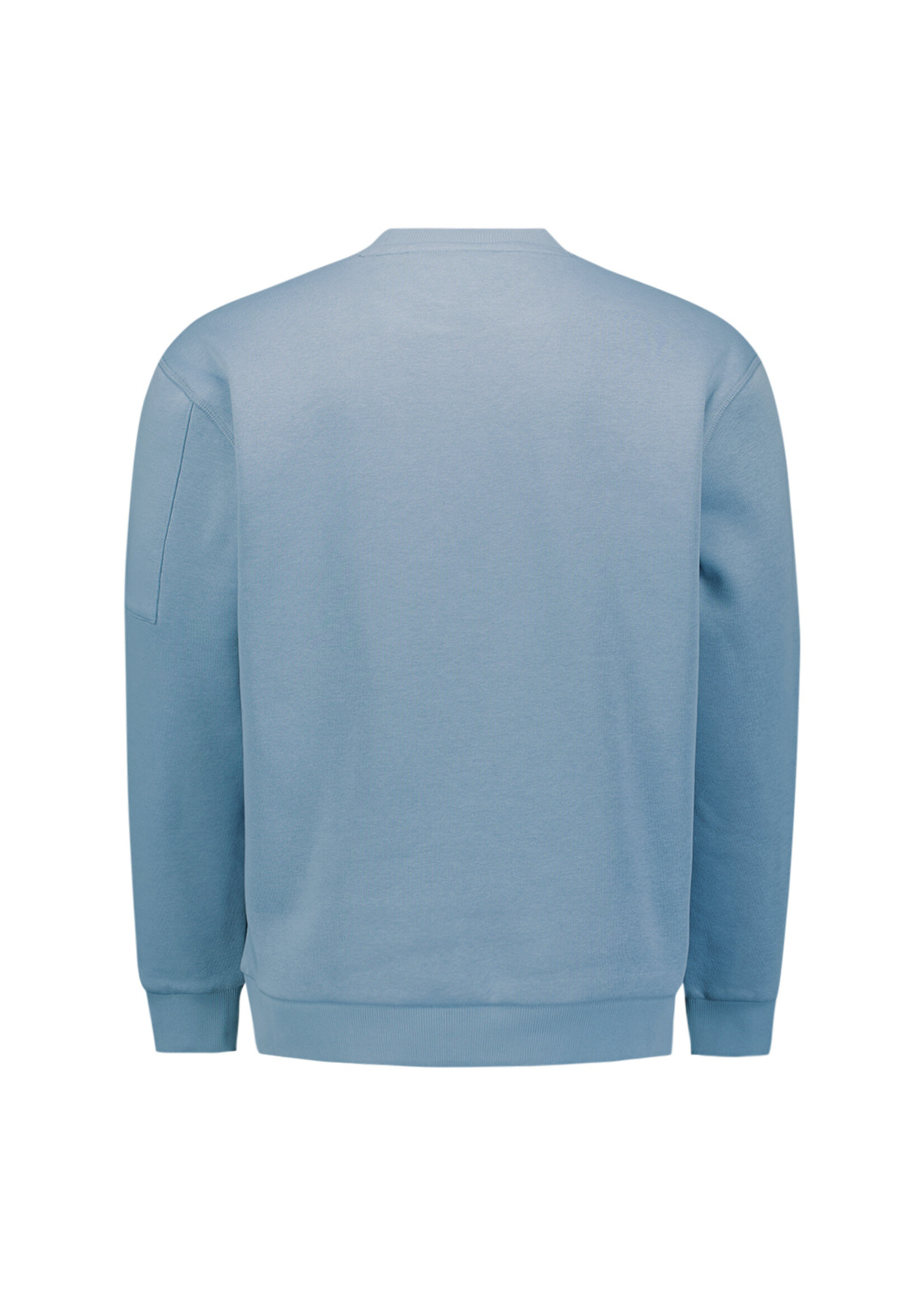No Excess Sweater Brushed Inside - Dusty Blue