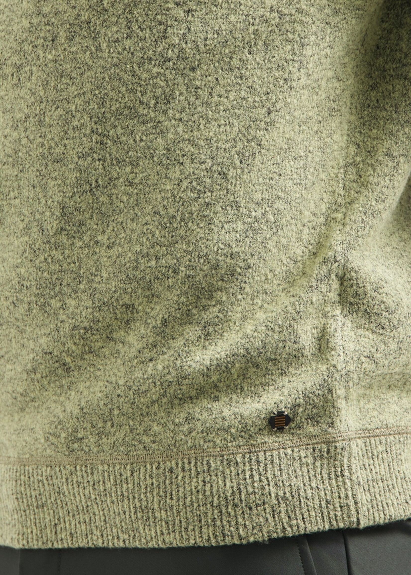 No Excess Trui Wool Blend - Light Moss