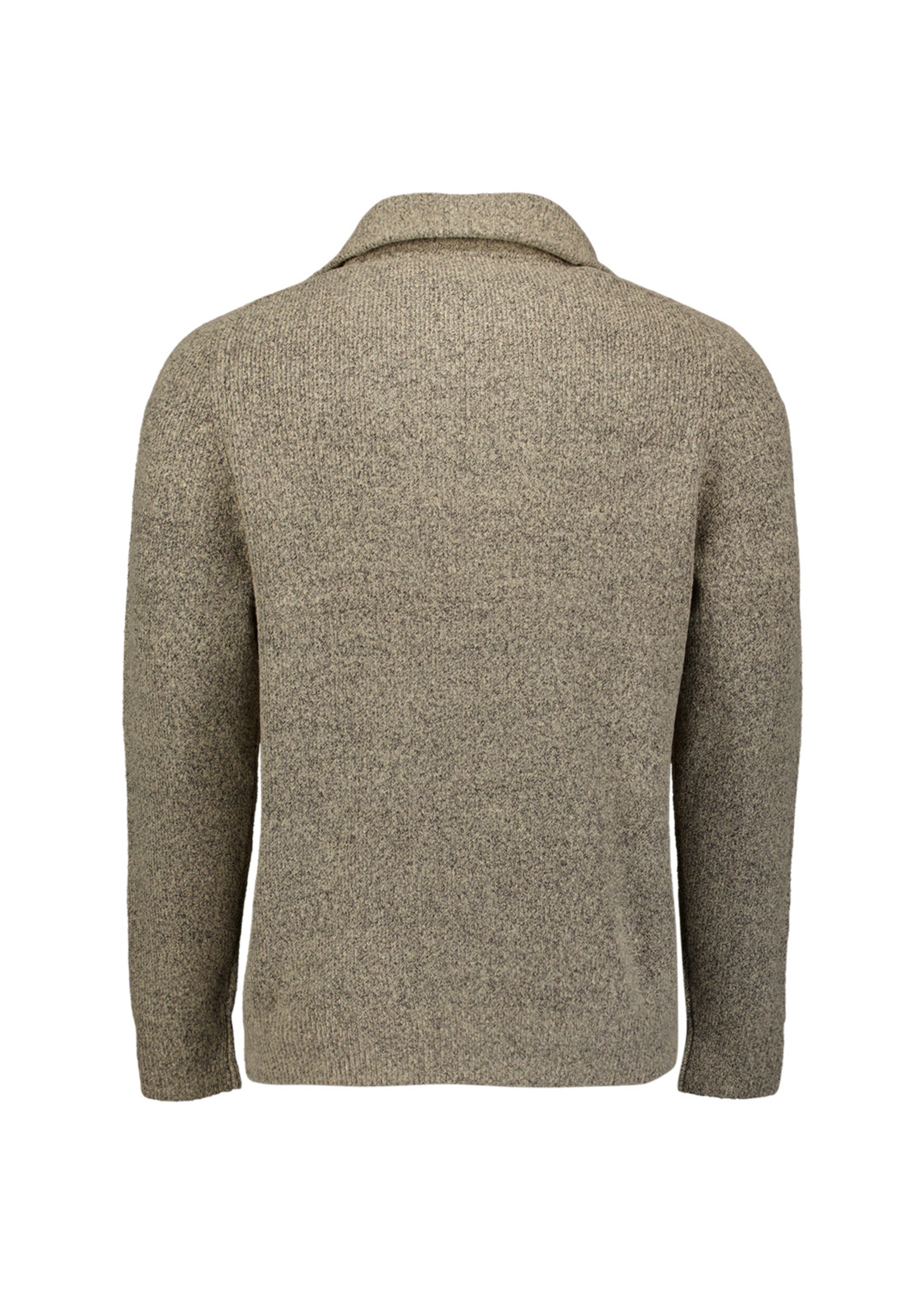 No Excess Pullover Collar Half Zip Soft - Sand