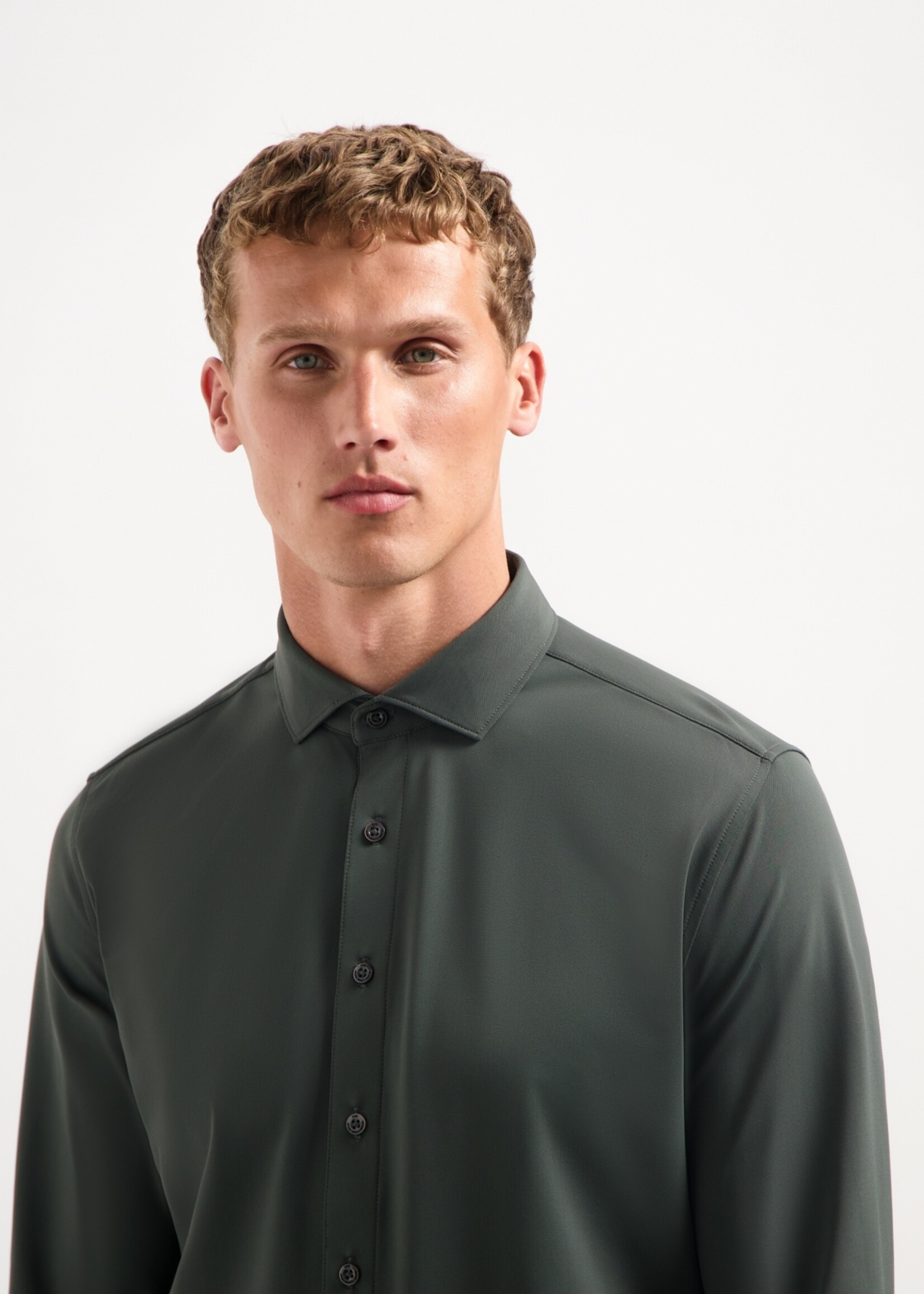 No Excess Overhemd Jersey Travel - Dark Steel