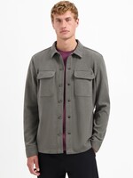 No Excess Overshirt Button Corduroy - Dark Clay