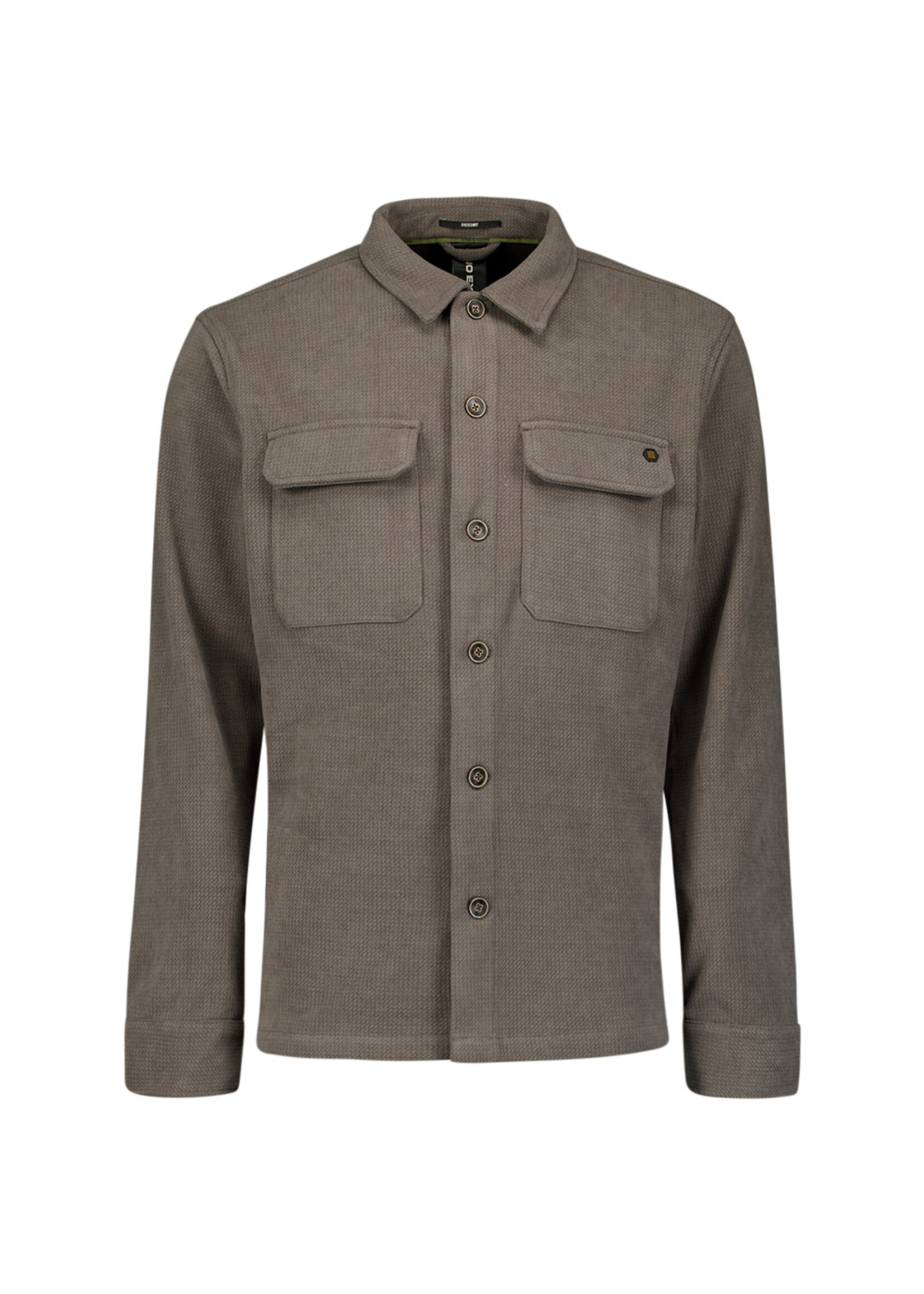 No Excess Overshirt Button Corduroy - Dark Clay