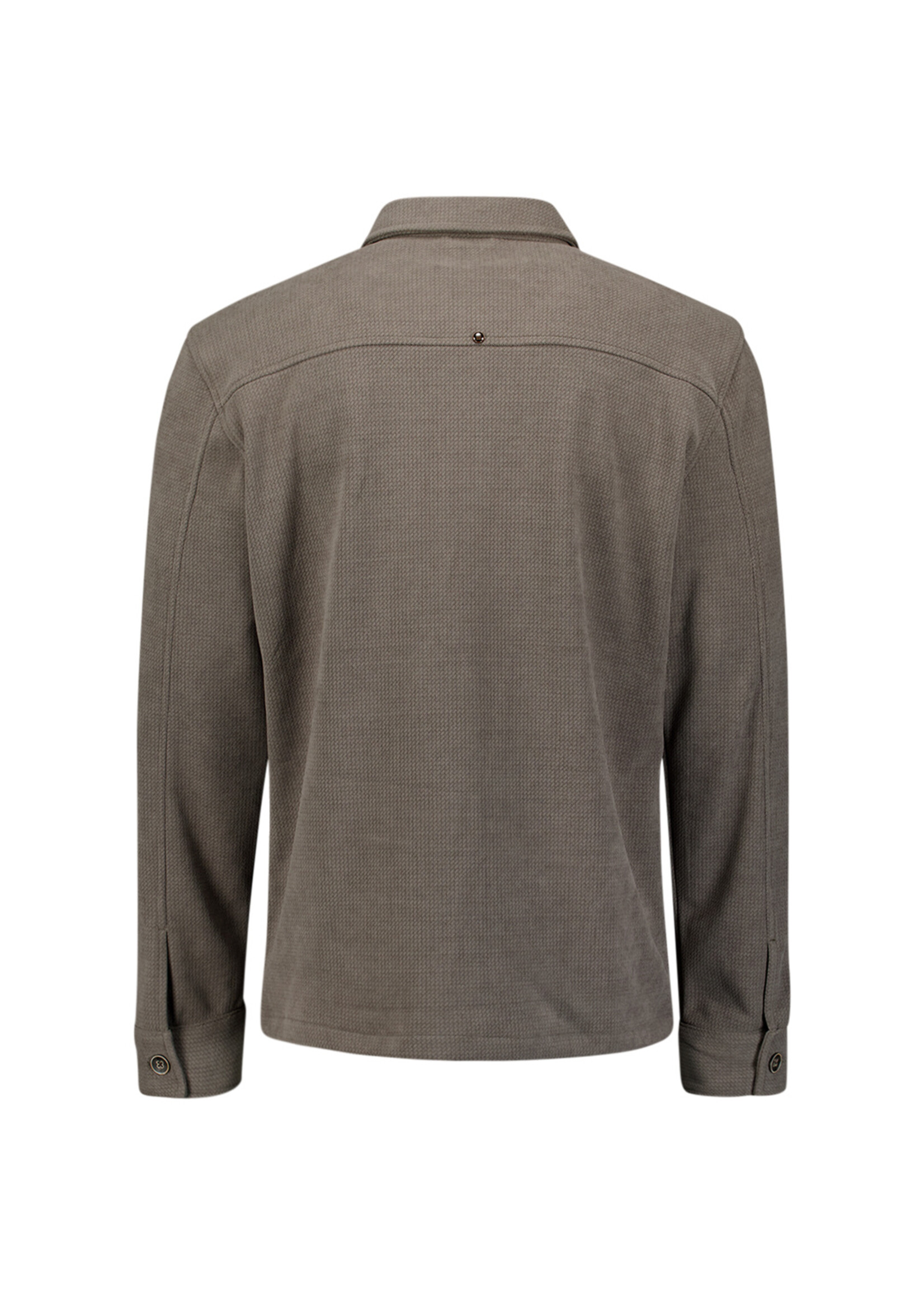 No Excess Overshirt Button Corduroy - Dark Clay