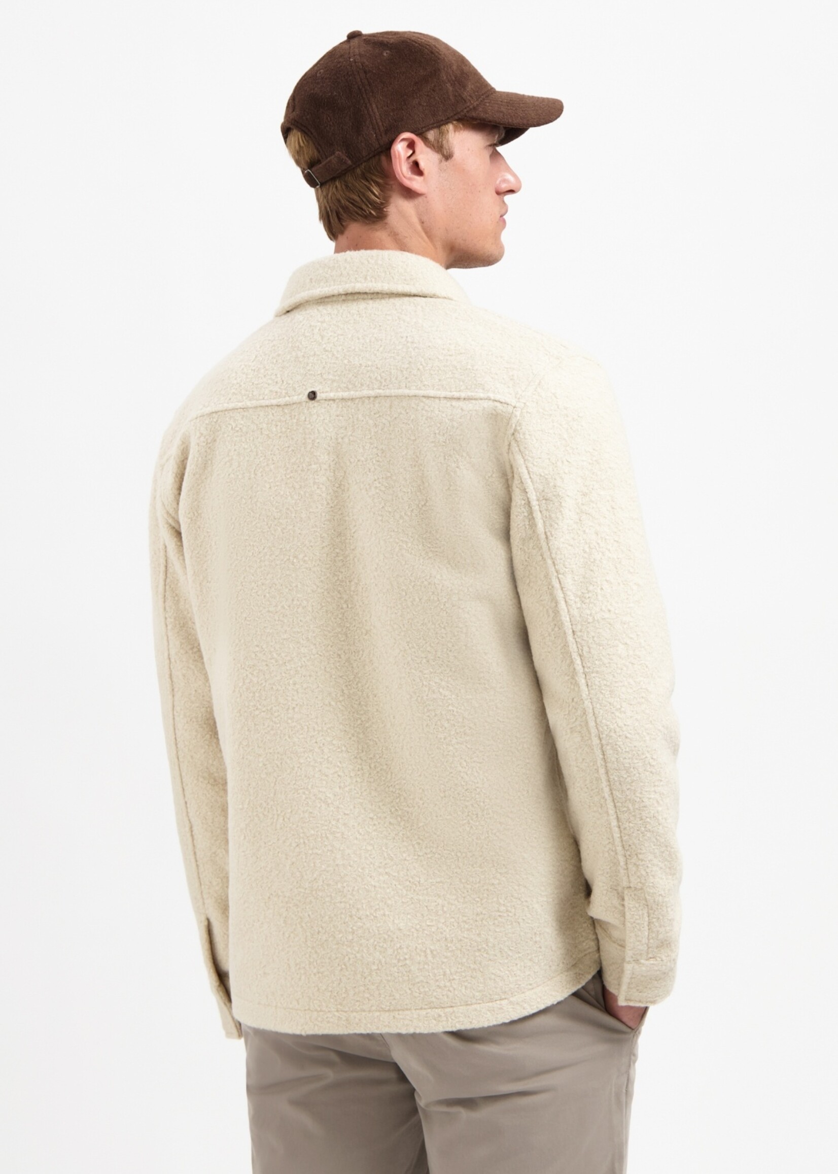 No Excess Overshirt Zipper Wool Look - Kit