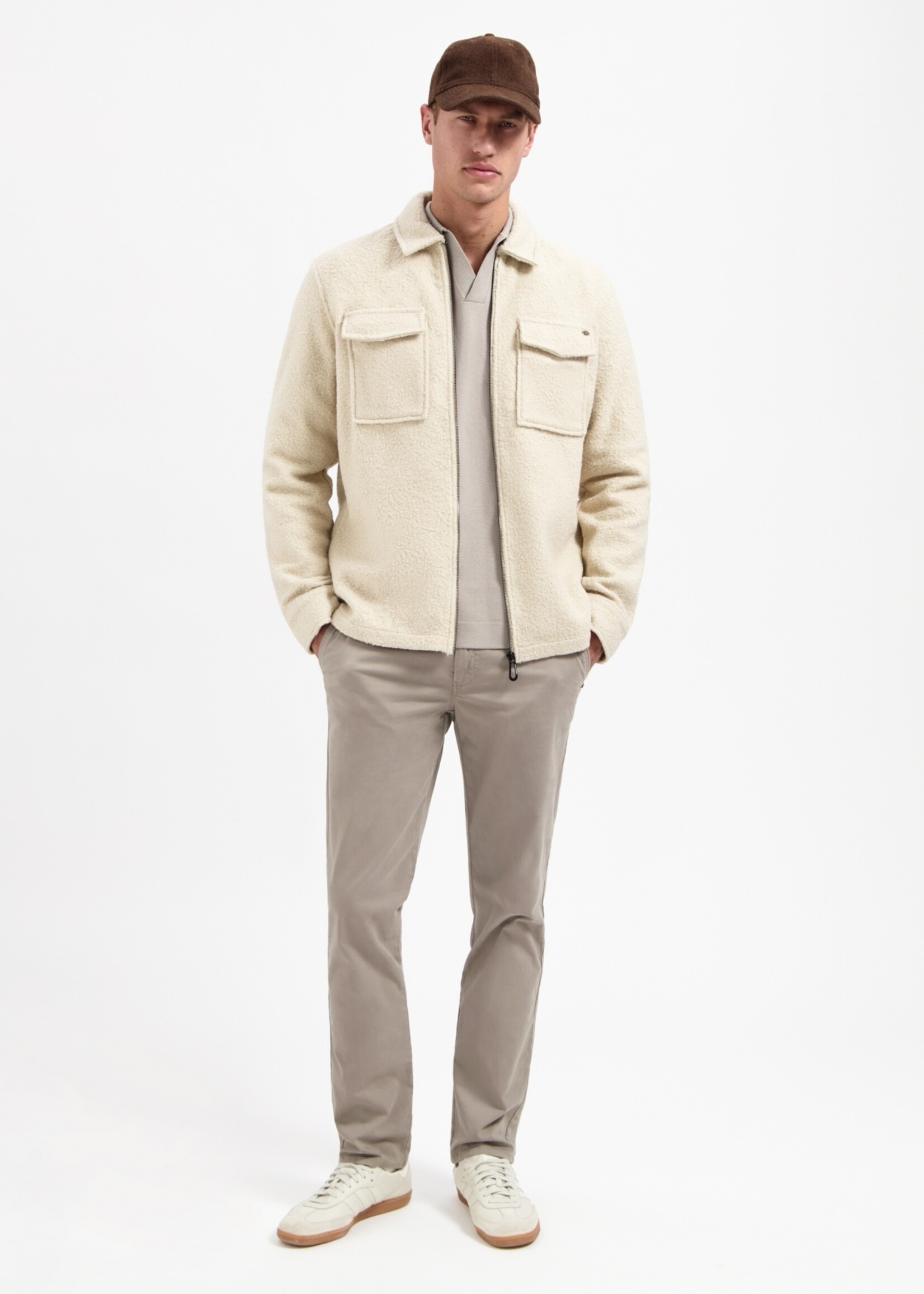 No Excess Overshirt Zipper Wool Look - Kit