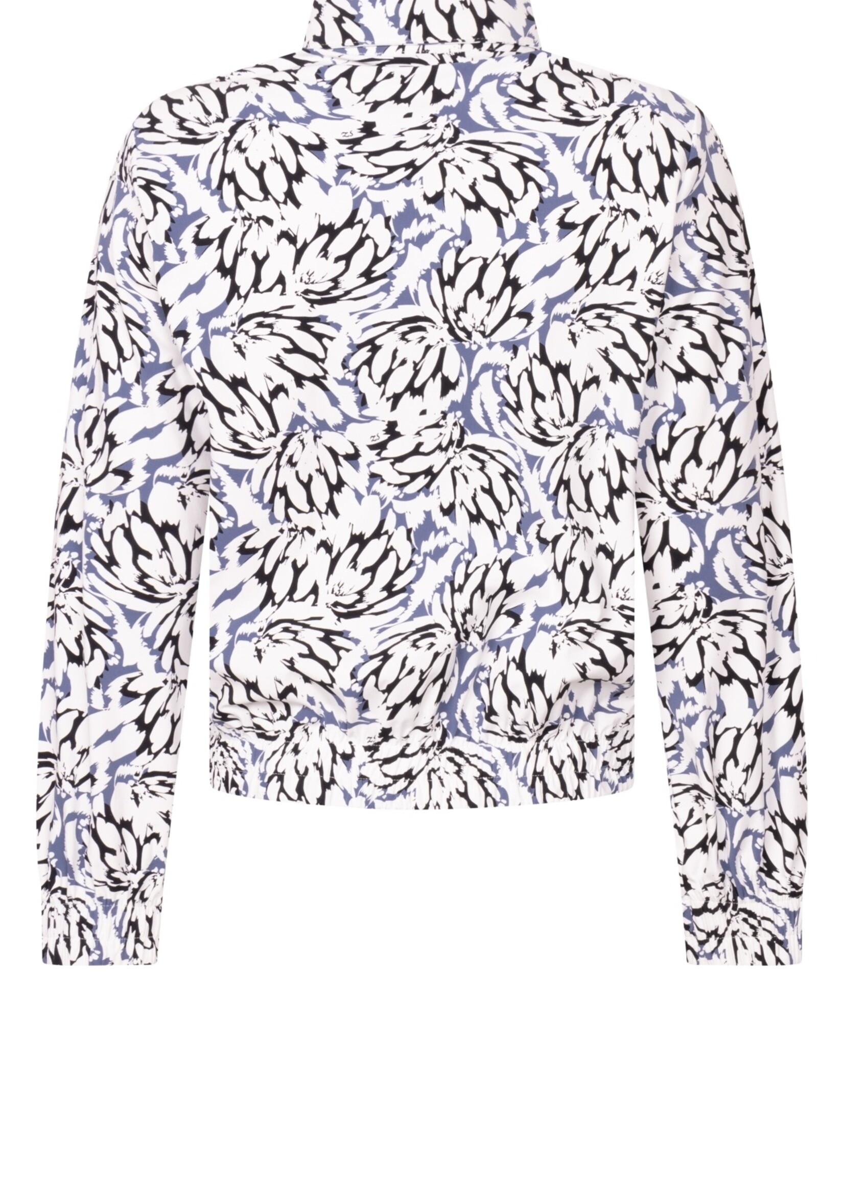 ZOSO Travel Blouse Amara - Offwhite Navy