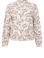 ZOSO Travel Blouse Amara - Offwhite Mocha