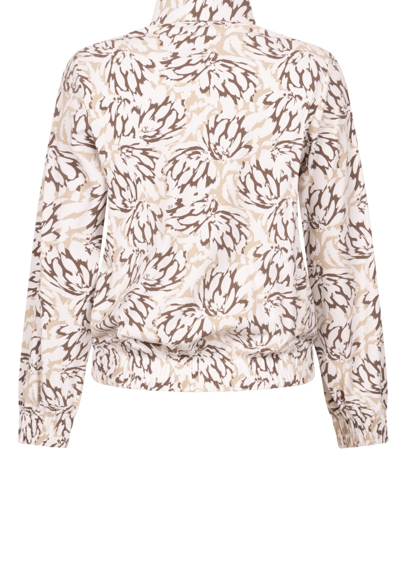 ZOSO Travel Blouse Amara - Offwhite Mocha