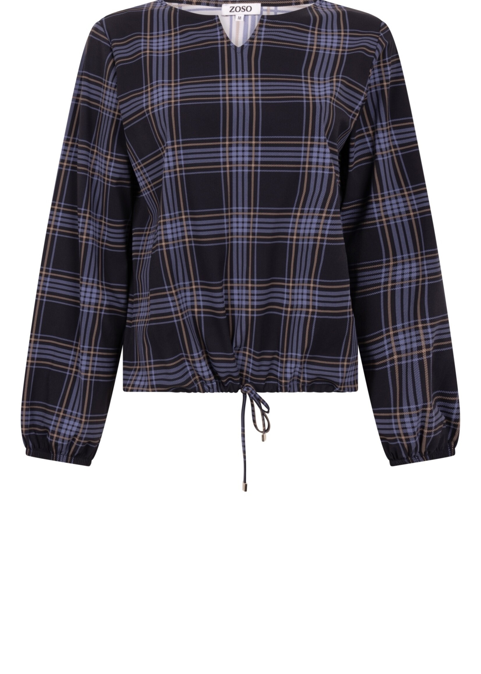 ZOSO Travel Blouse Chelsea - Navy Blue