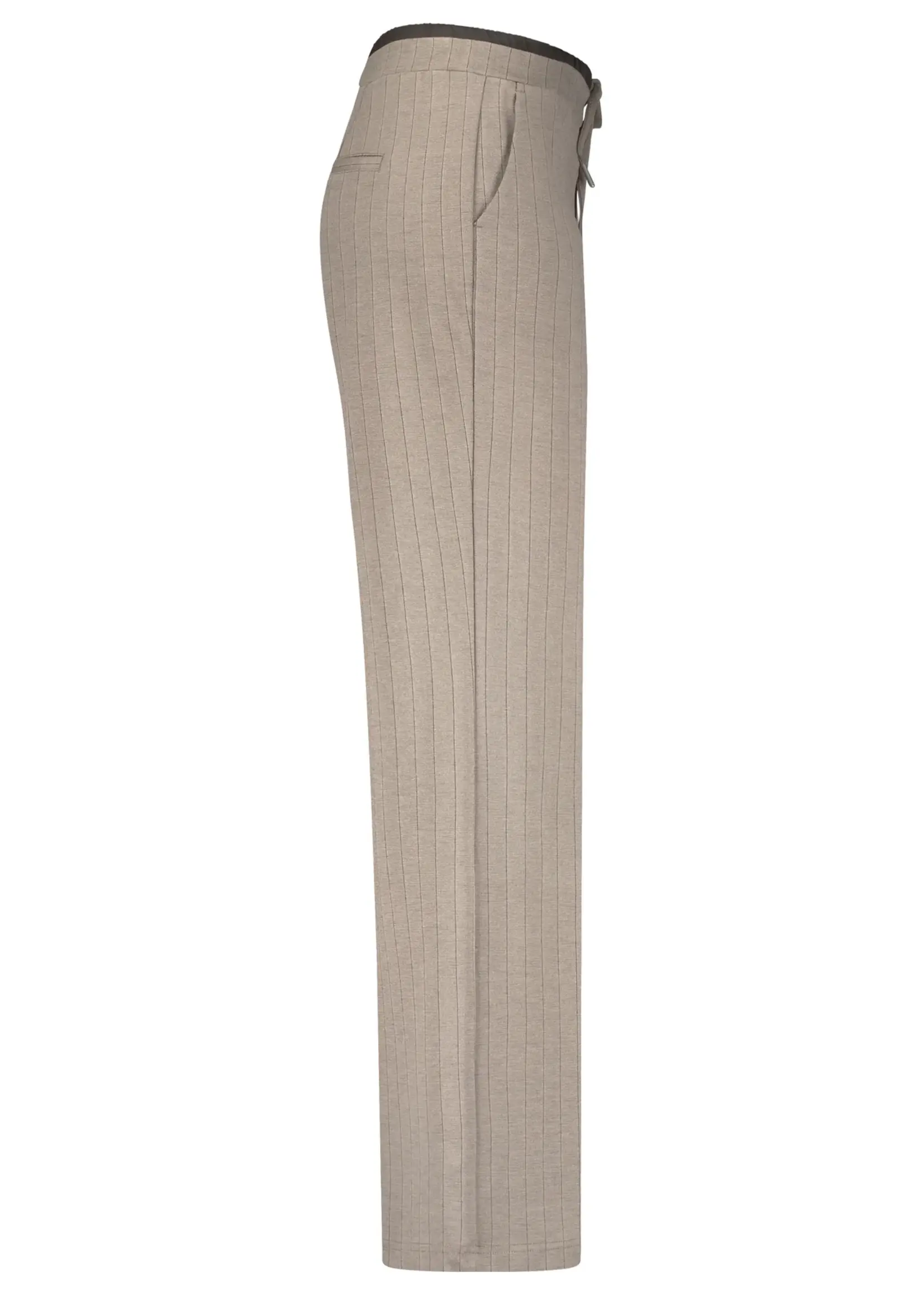 Red Button Broek Colette Punta Pinstripe - Warm Taupe