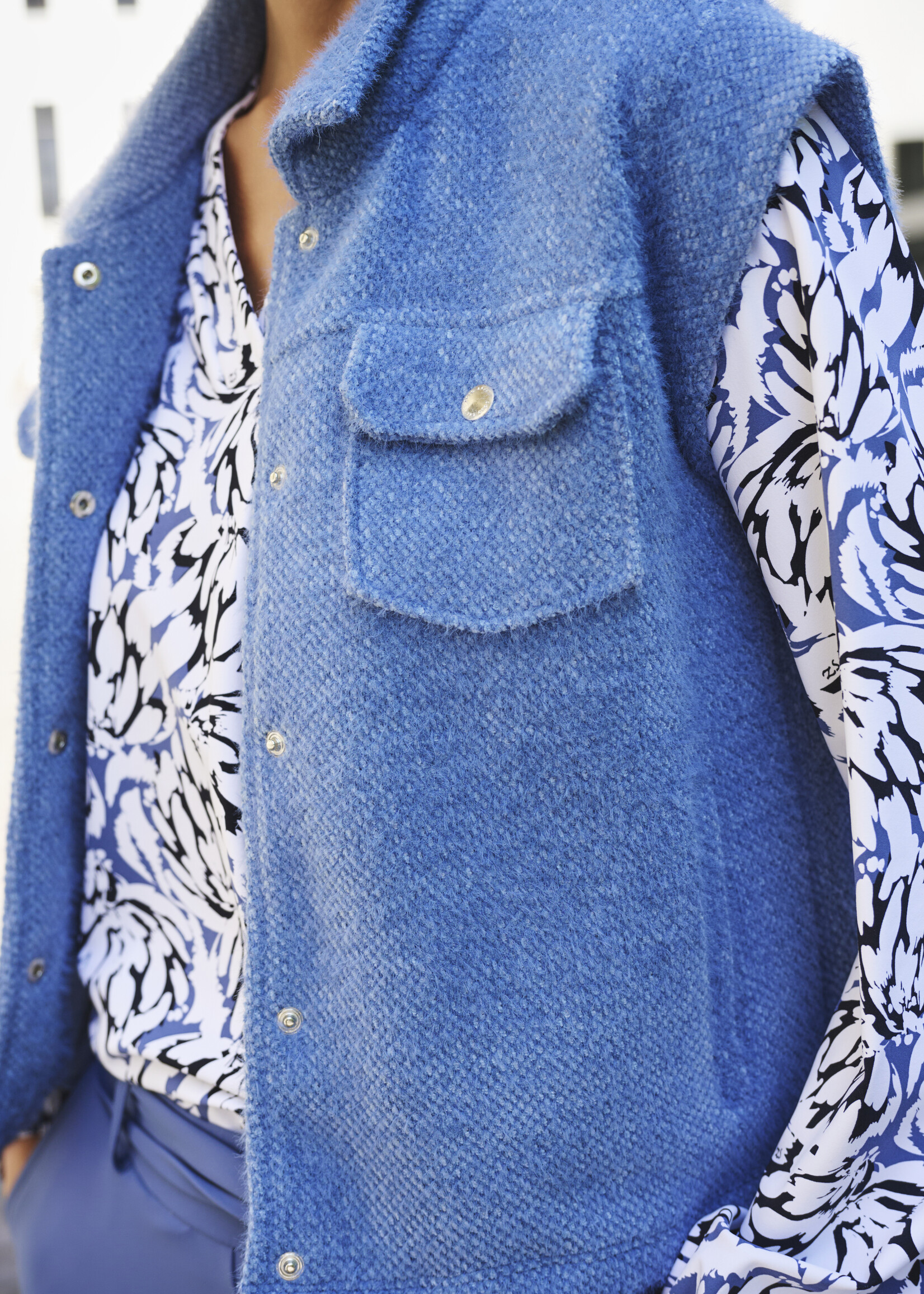 ZOSO Gilet Melrose - Blue