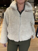 Freequent Jacket Sleepy Faux Fur - Moonbeam