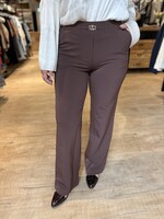 &Co Woman Broek Perrine Travel - Chocolate